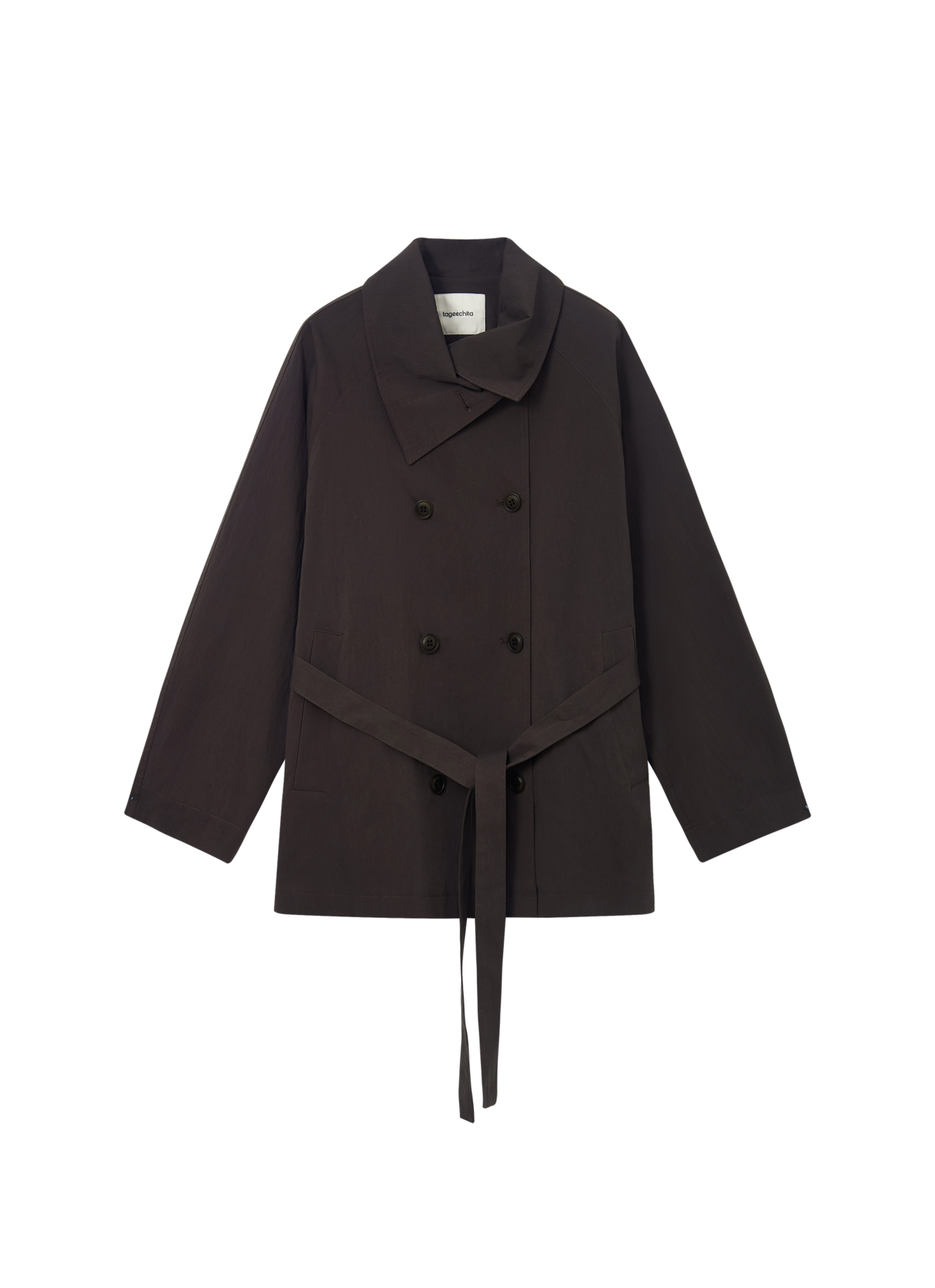 NATURAL COLOR MIDI TRENCH / ナチュラルカラーミドルトレンチ