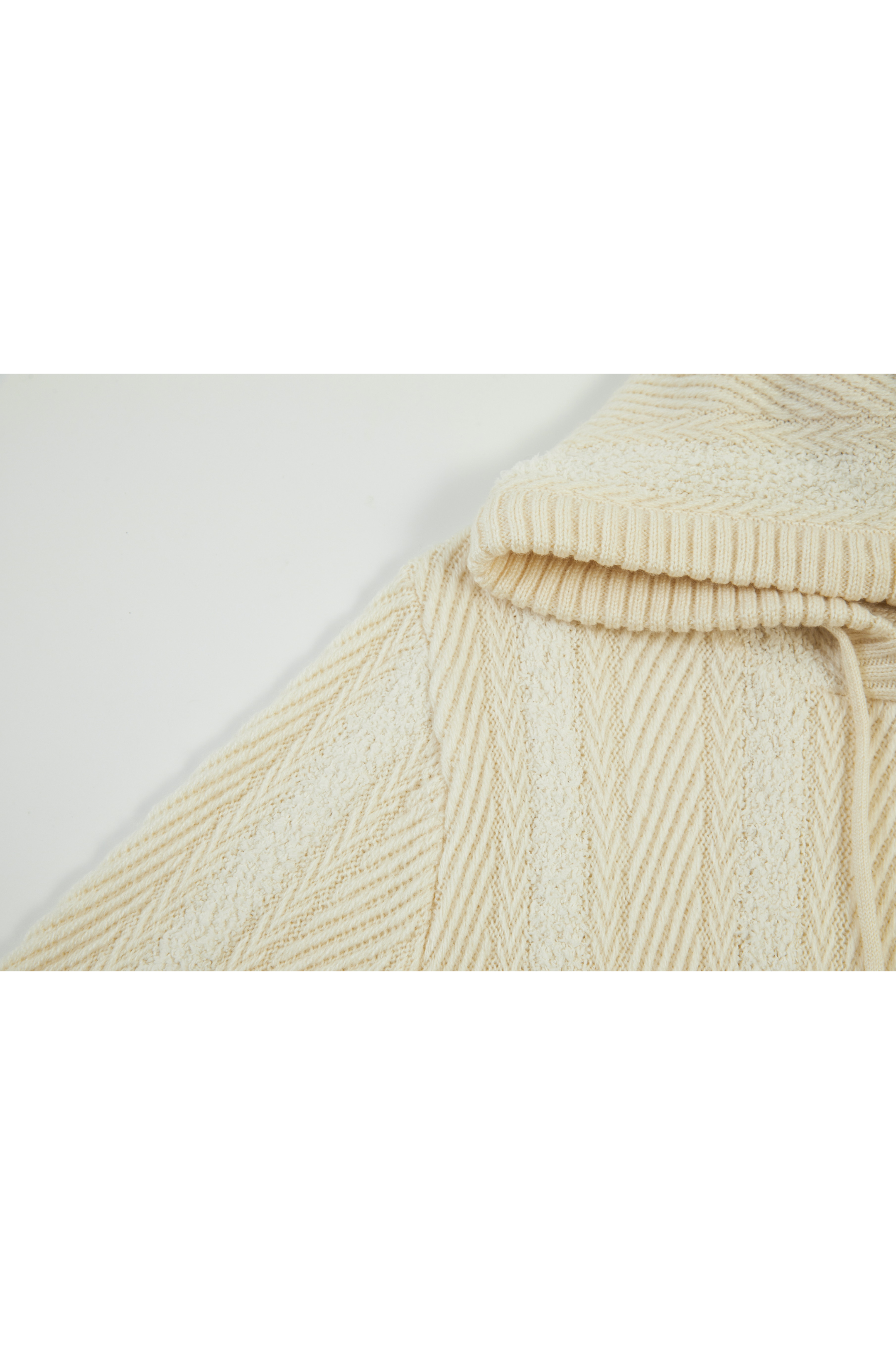 FRINGE STRIPED HOOD DRESS / フリンジストライプフードワンピース