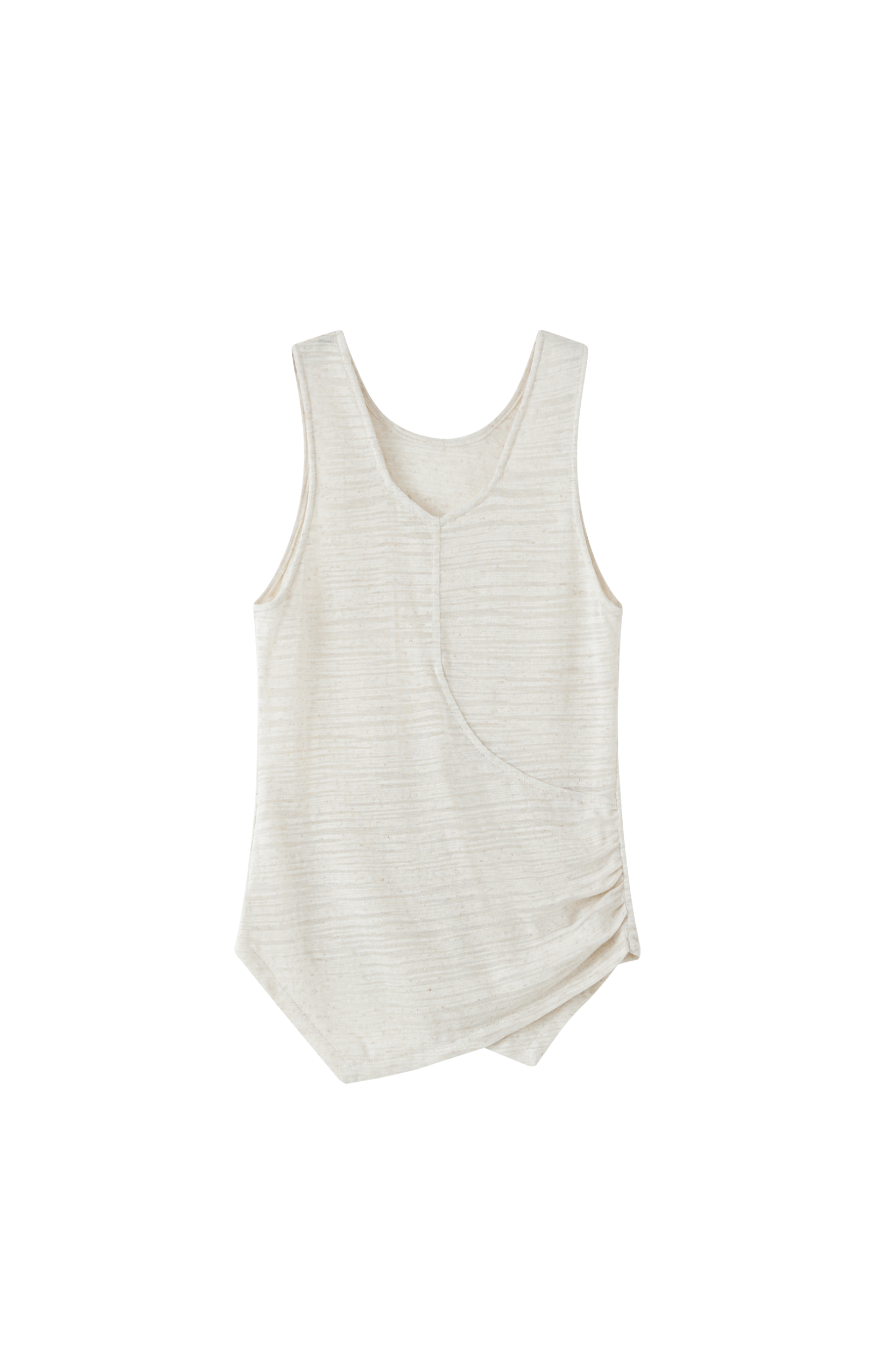 GATHERE LAYERED TANK TOP / ギャザーレイヤードタンクトップ