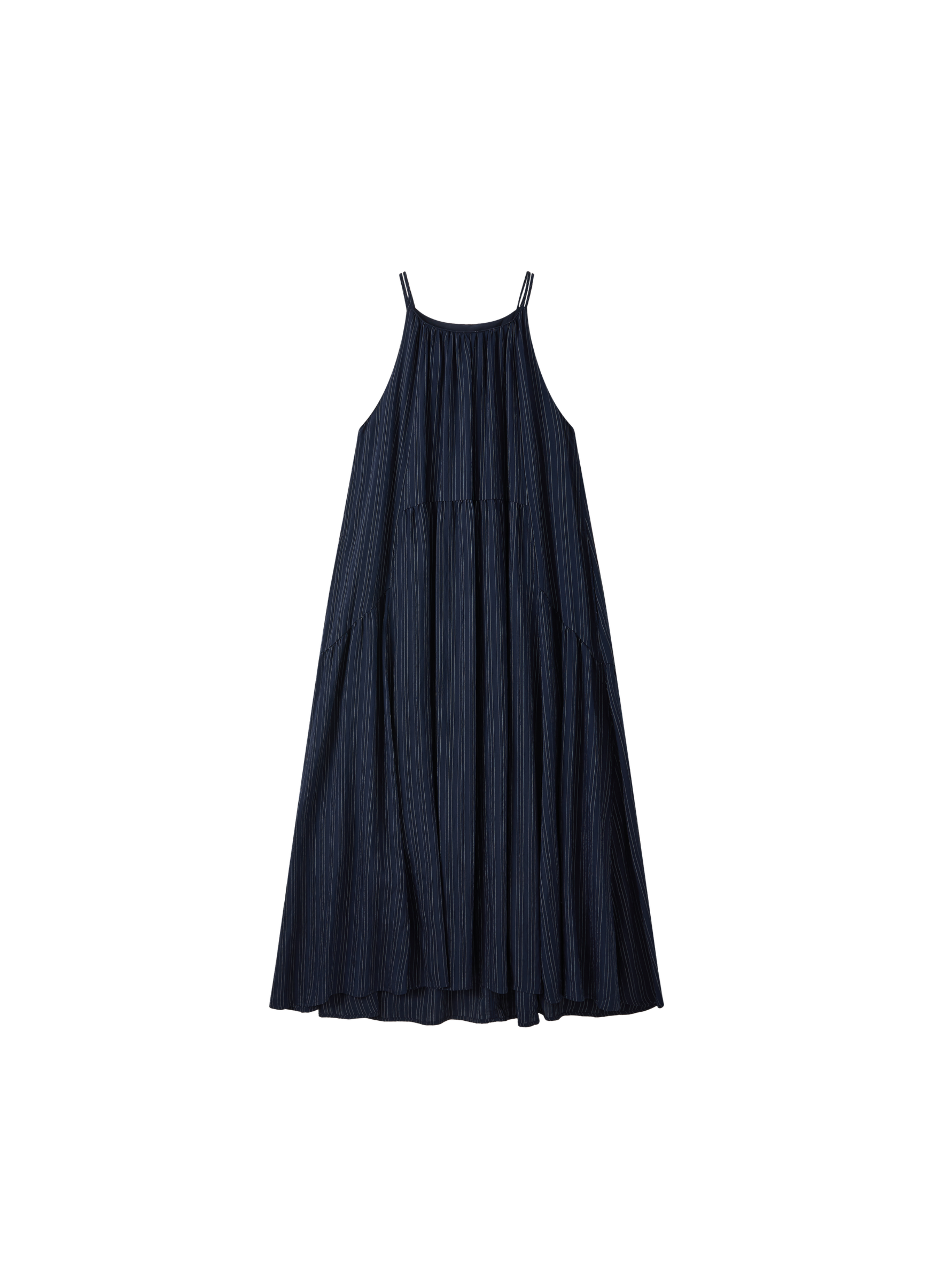 NAVY BLUE STRIPE DRESS