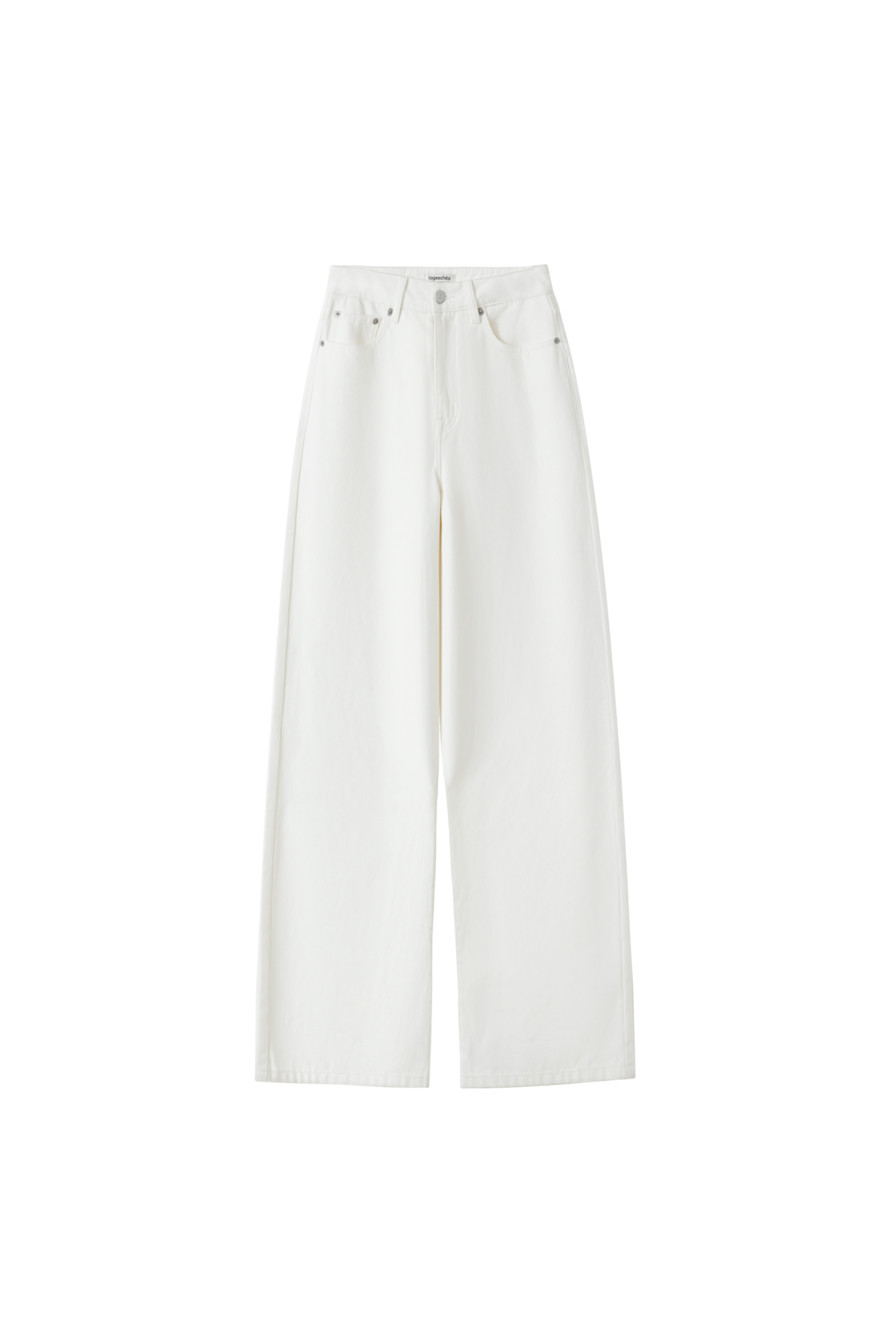 PATCH ACCENT WHITE JEANS / パッチアクセントホワイトジーンズ