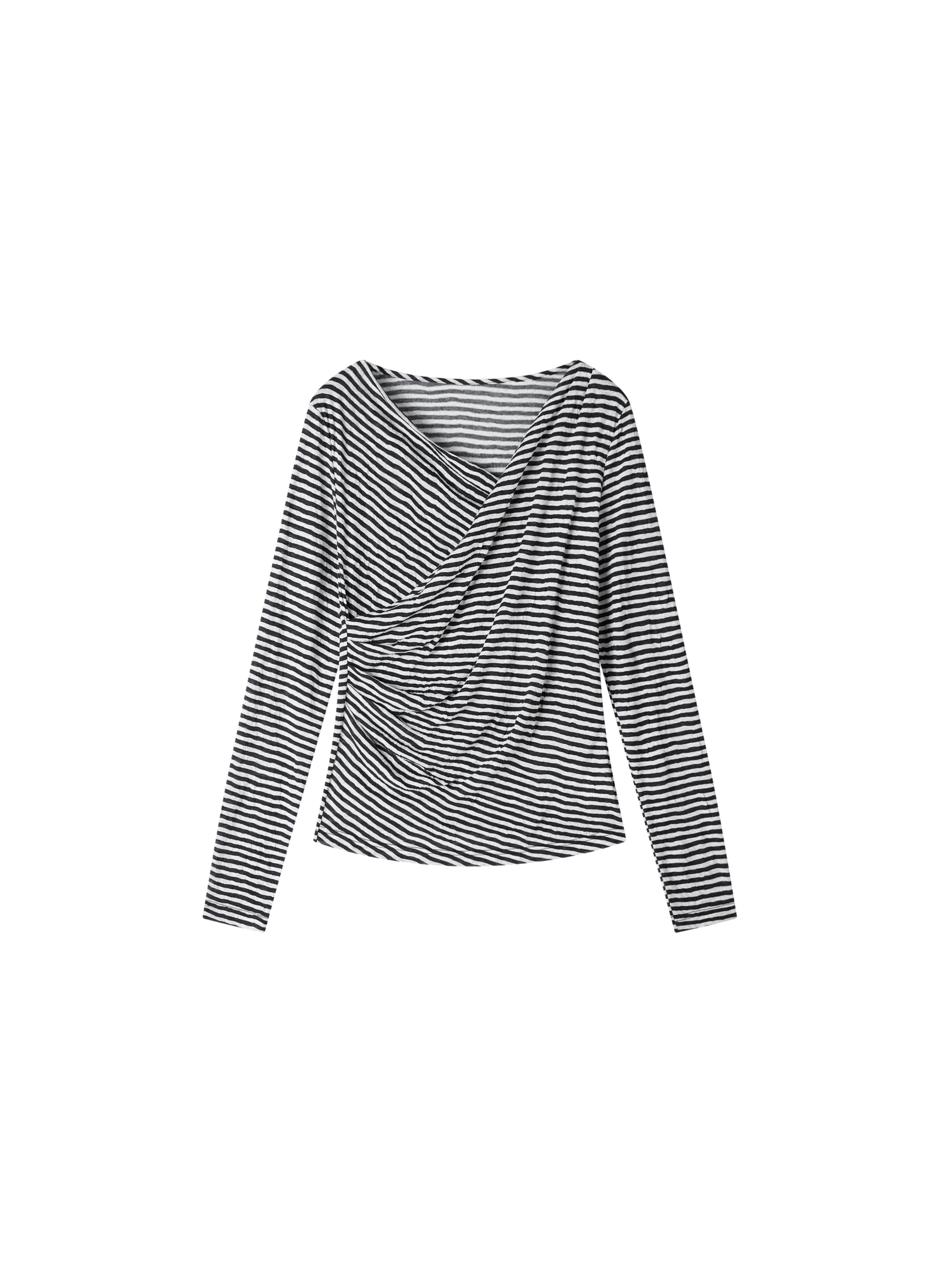 CACHECOEUR FIT STRIPE TOP