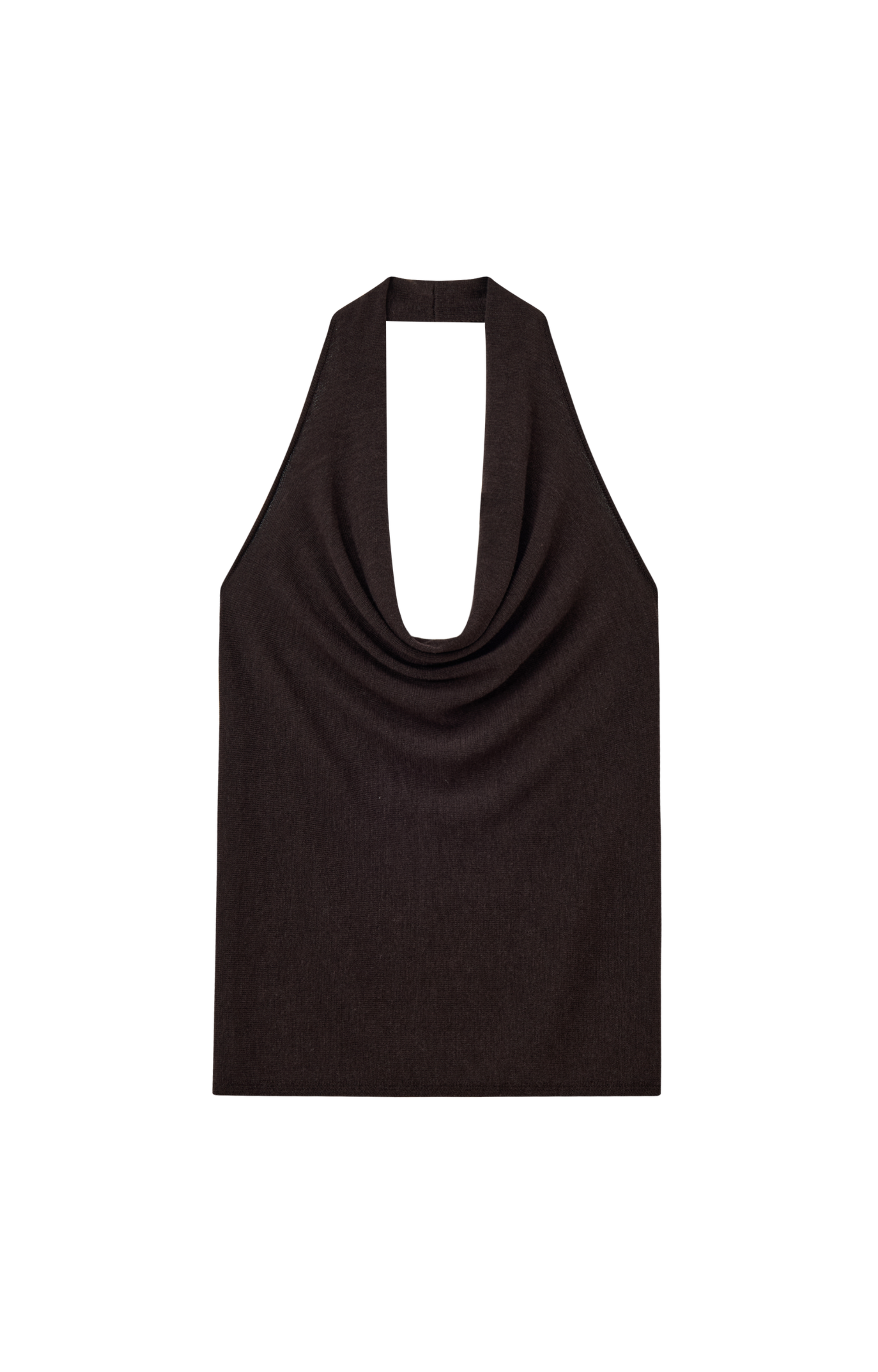 HALTER NECK DRAPED TOP / ホルターネックドレープトップ