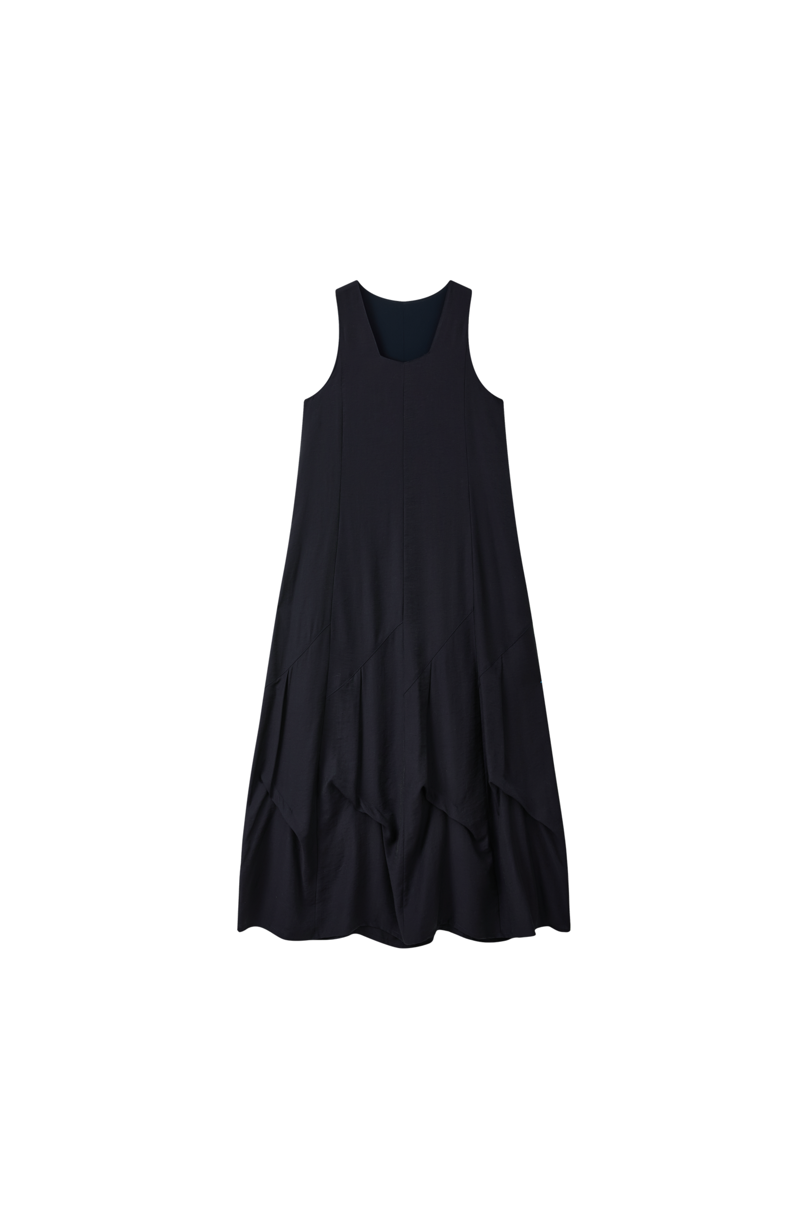 RANDOM TUCK PUFF DRESS / 랜덤 턱 퍼프 원피스