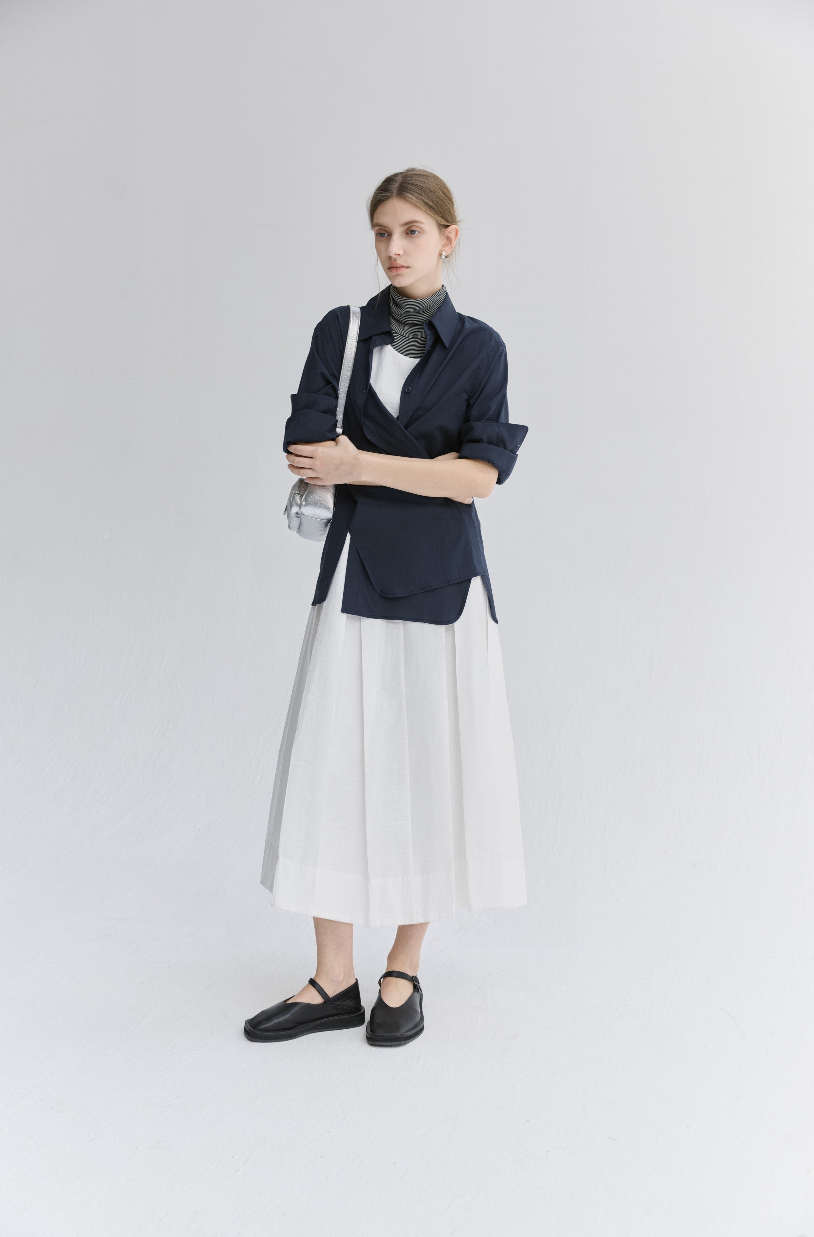 EDGE SILHOUETTE COLOR SHIRT