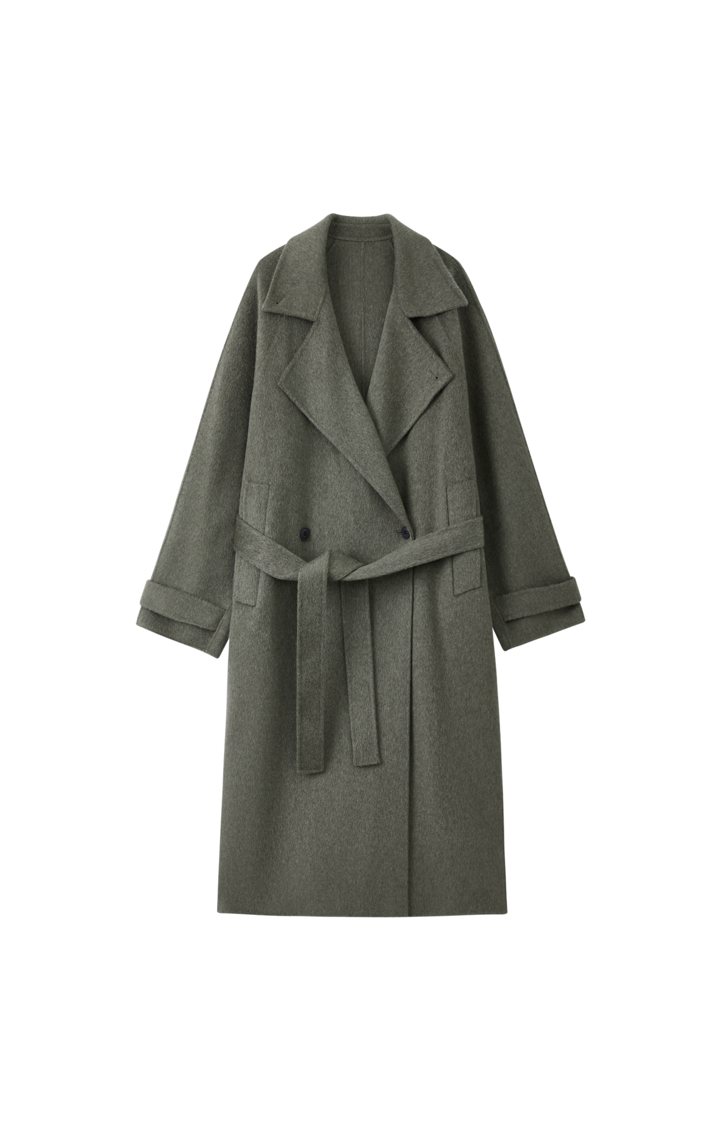 DEEP GREEN WOOL COAT / ディープグリーンウールコート