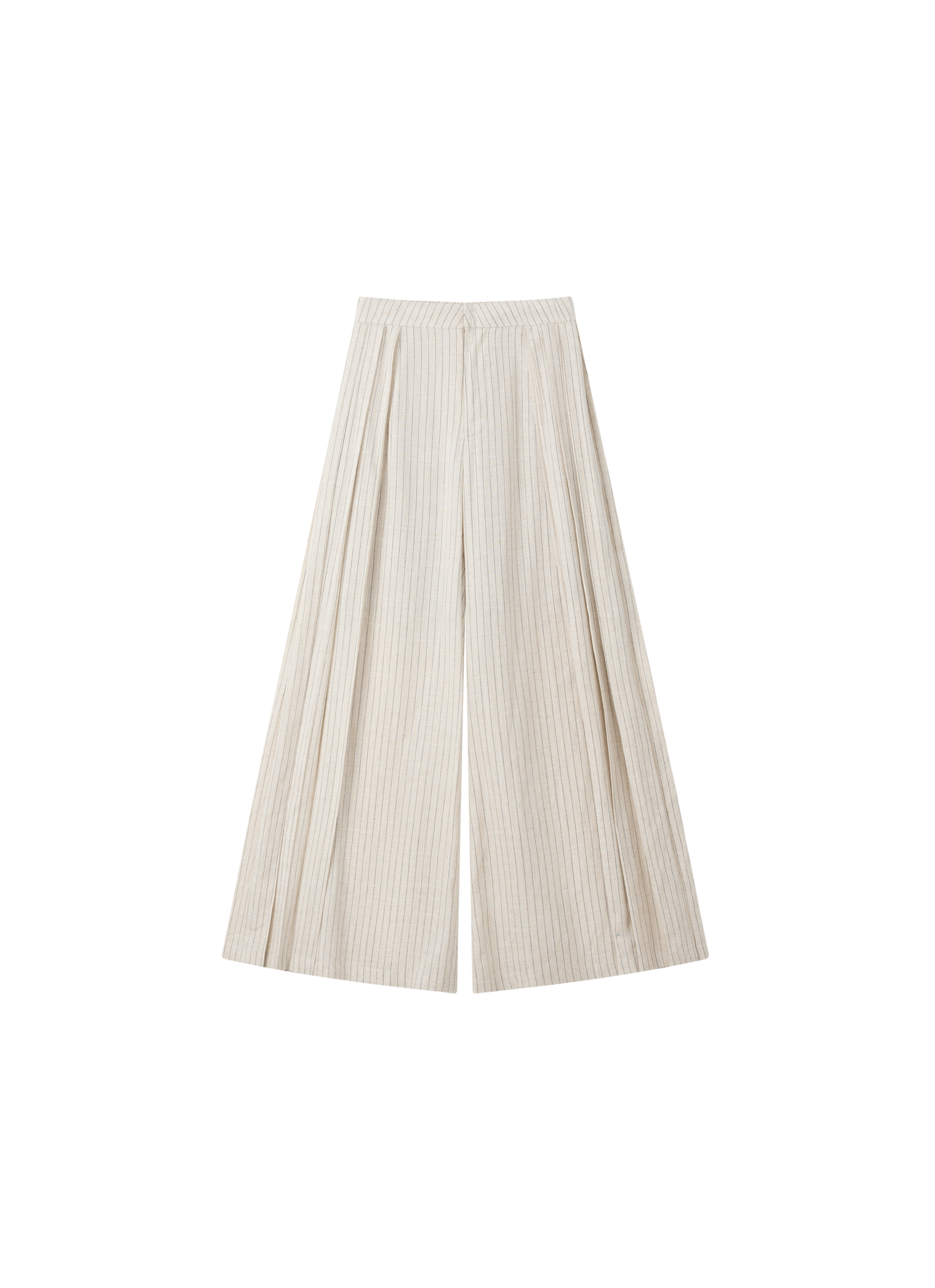 SIDE PLEAT STRIPE PANTS