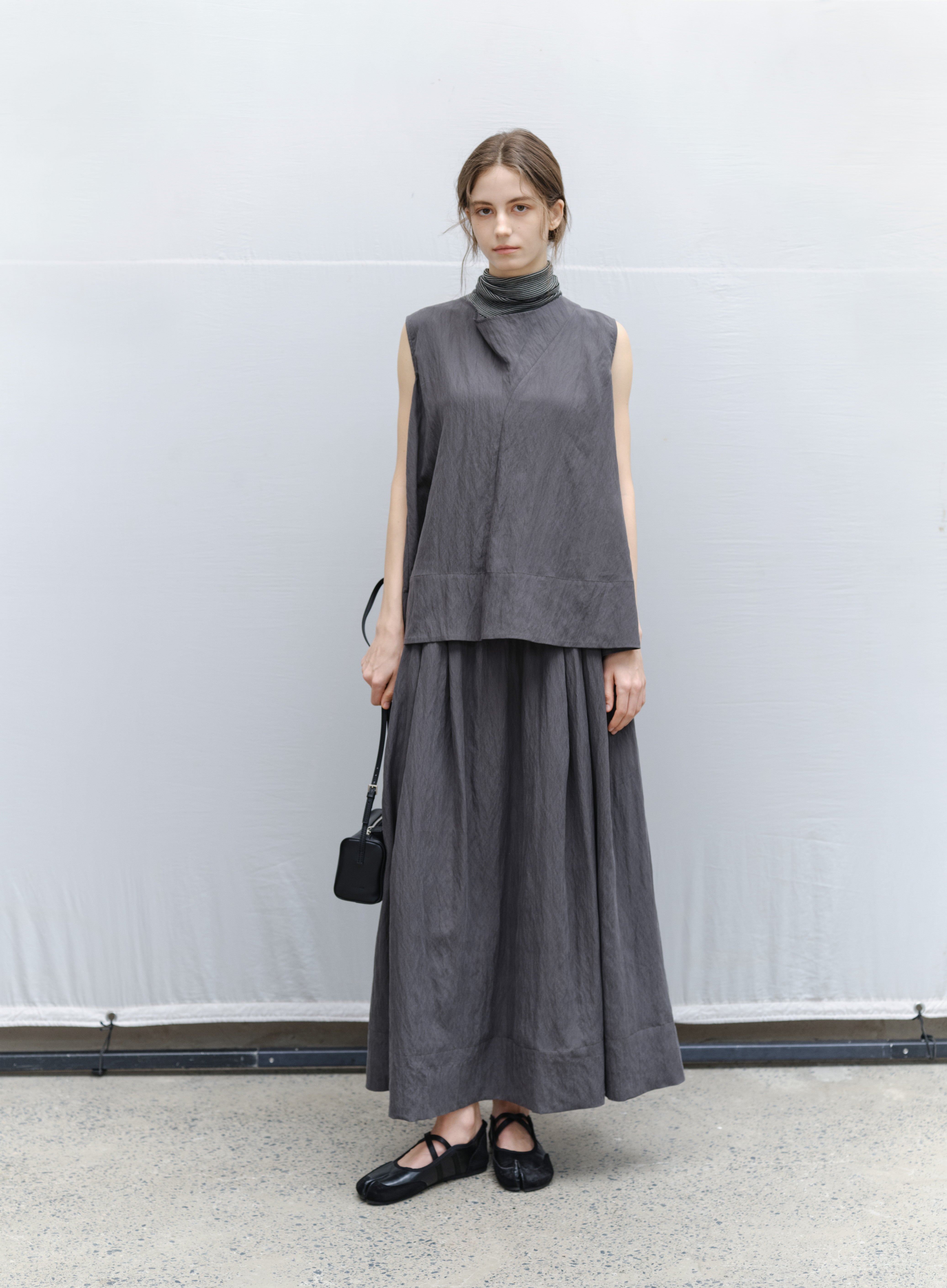 DRY CRINKLE SMOOTH SKIRT