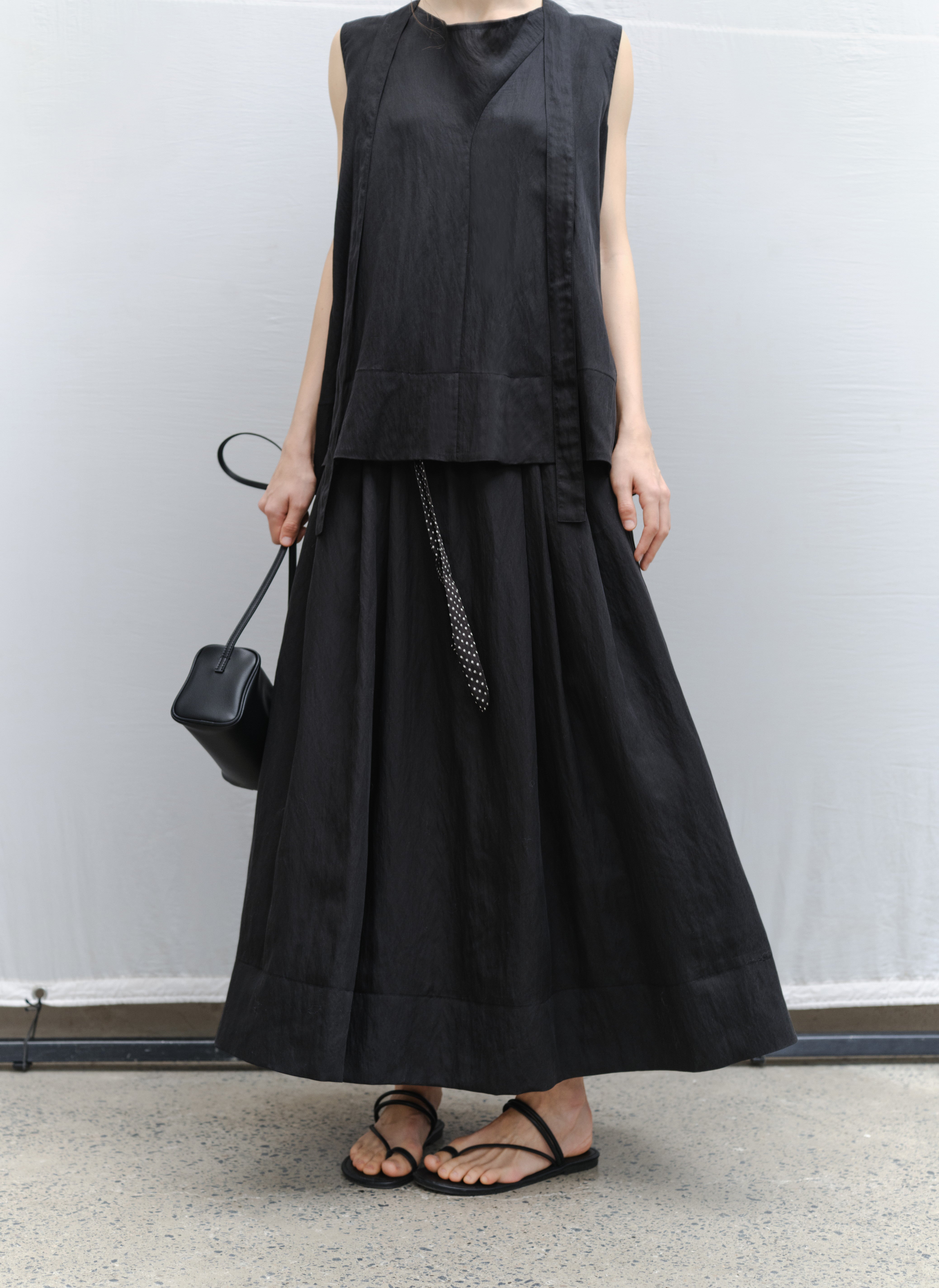 DRY CRINKLE SMOOTH SKIRT / ドライクリンクルスムーススカート