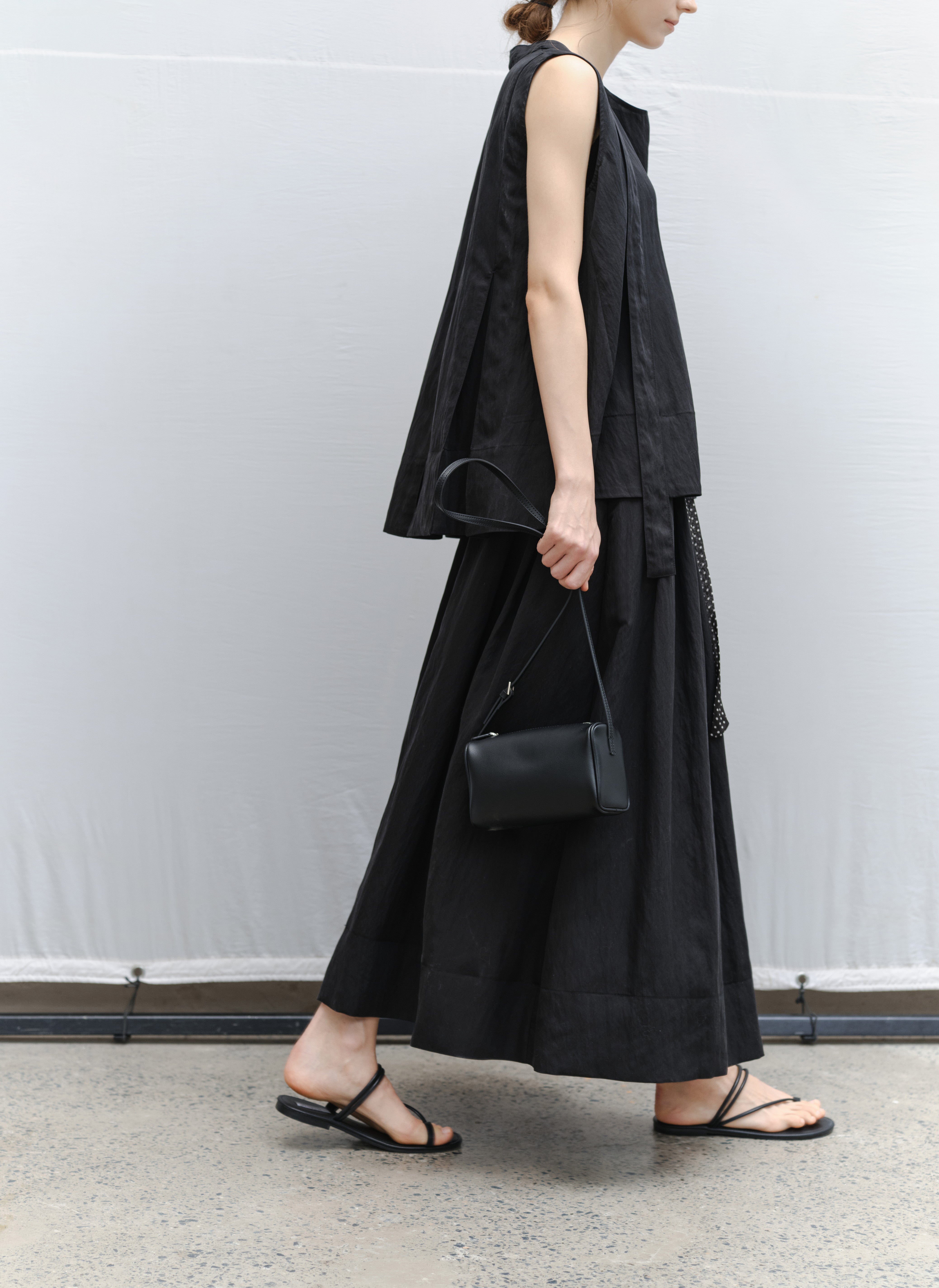 DRY CRINKLE SMOOTH BLOUSE / ドライクリンクルスムースブラウス