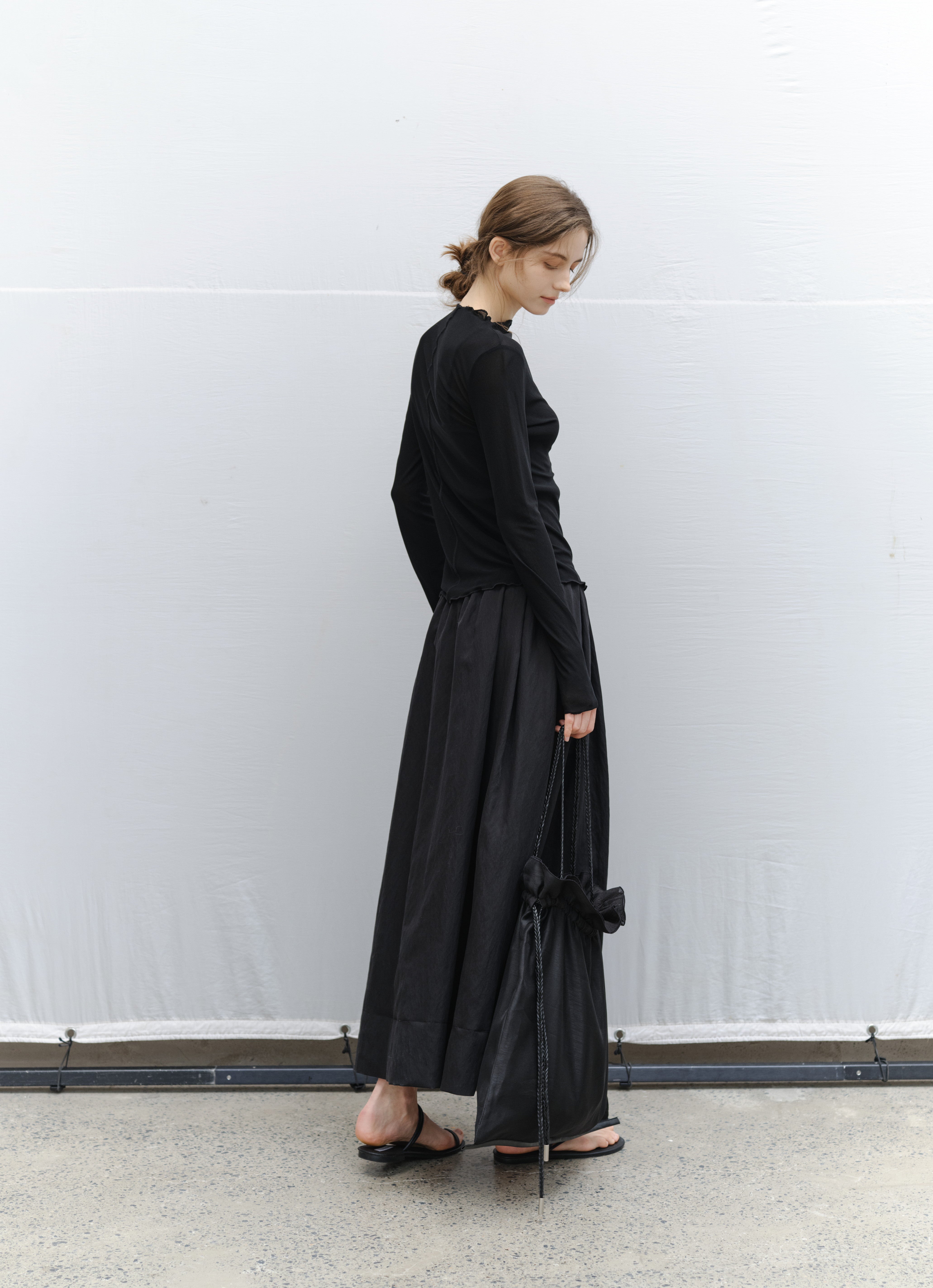 DRY CRINKLE SMOOTH SKIRT / ドライクリンクルスムーススカート