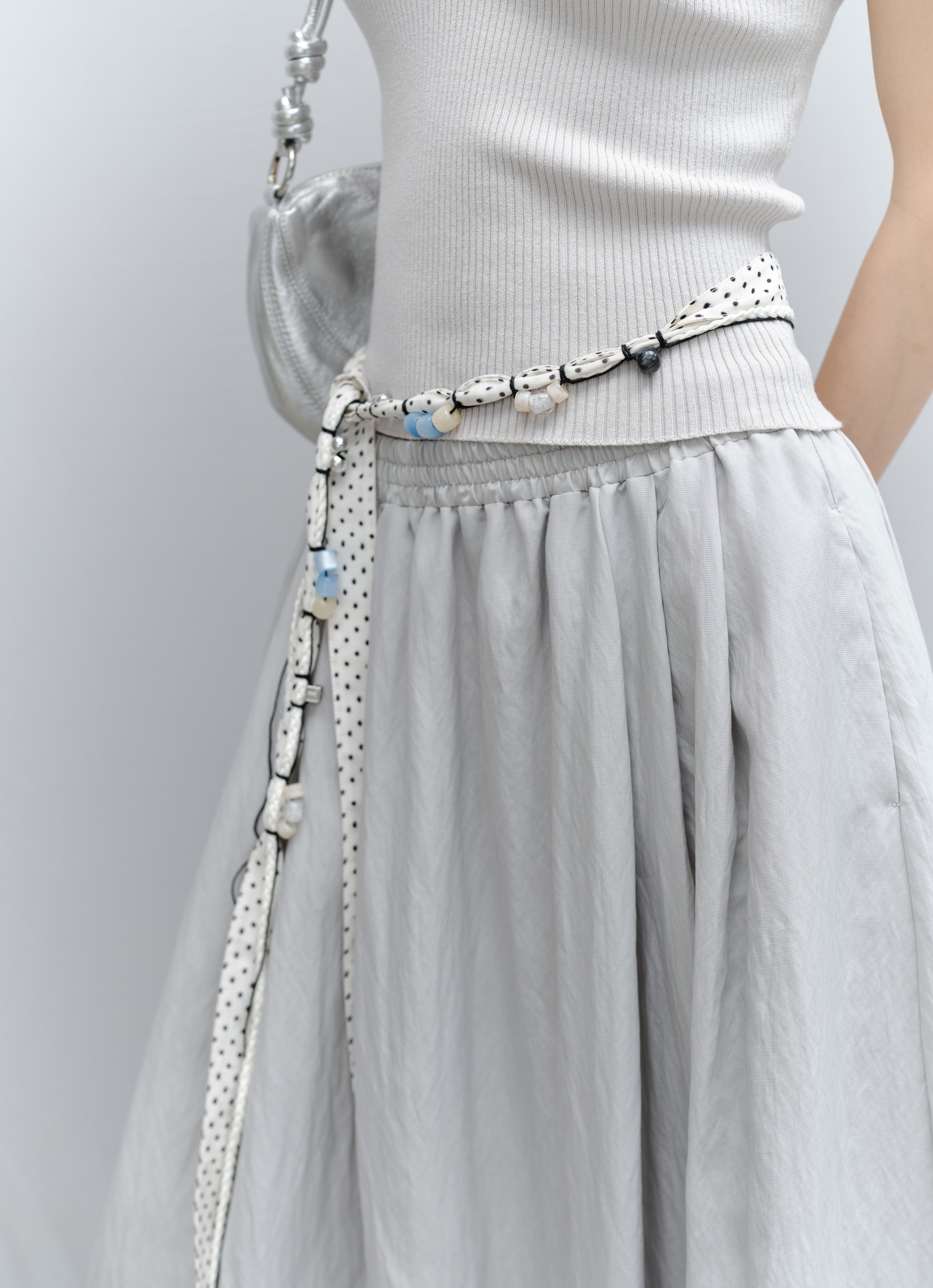 DRY CRINKLE SMOOTH SKIRT