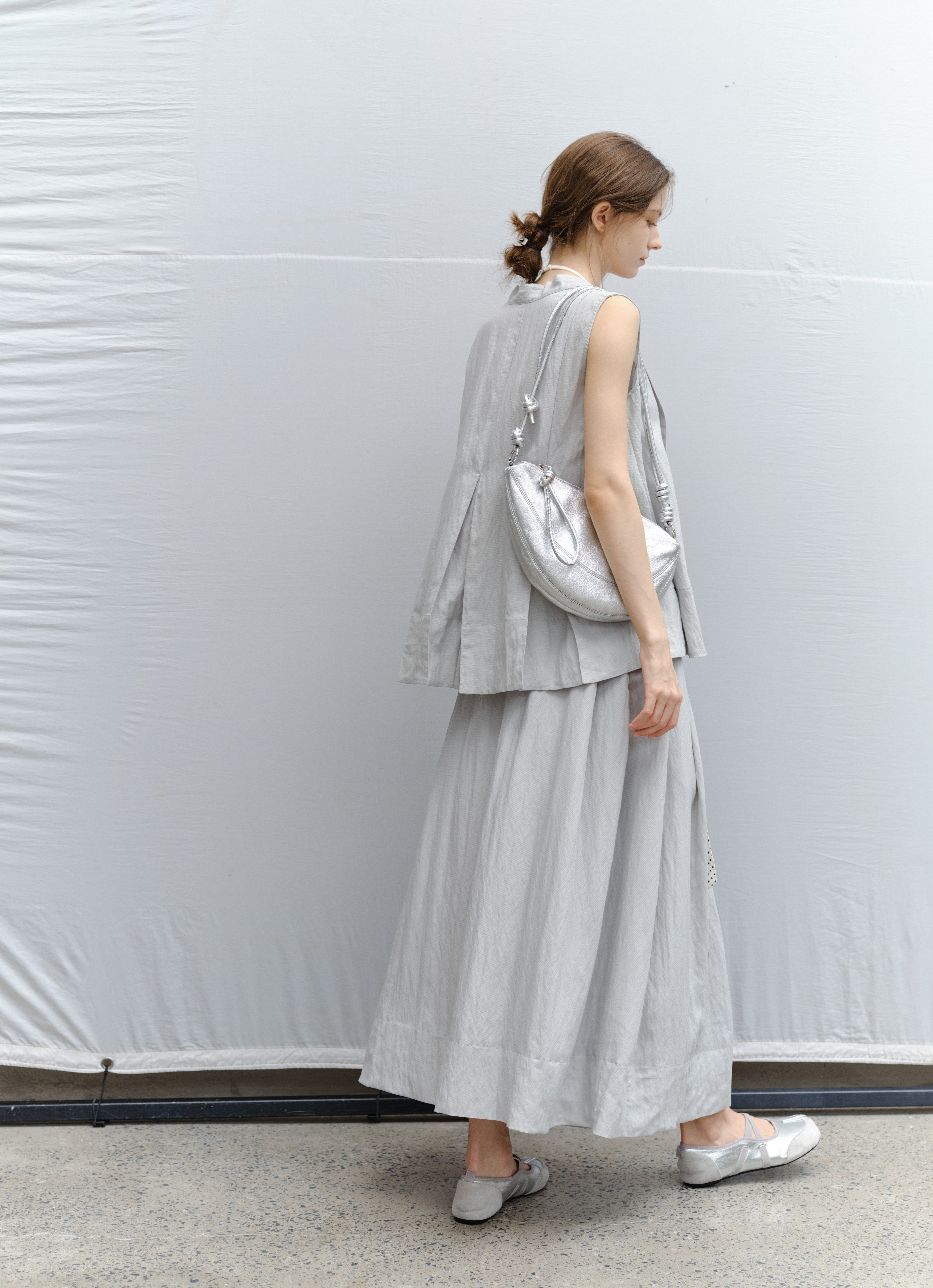 DRY CRINKLE SMOOTH SKIRT