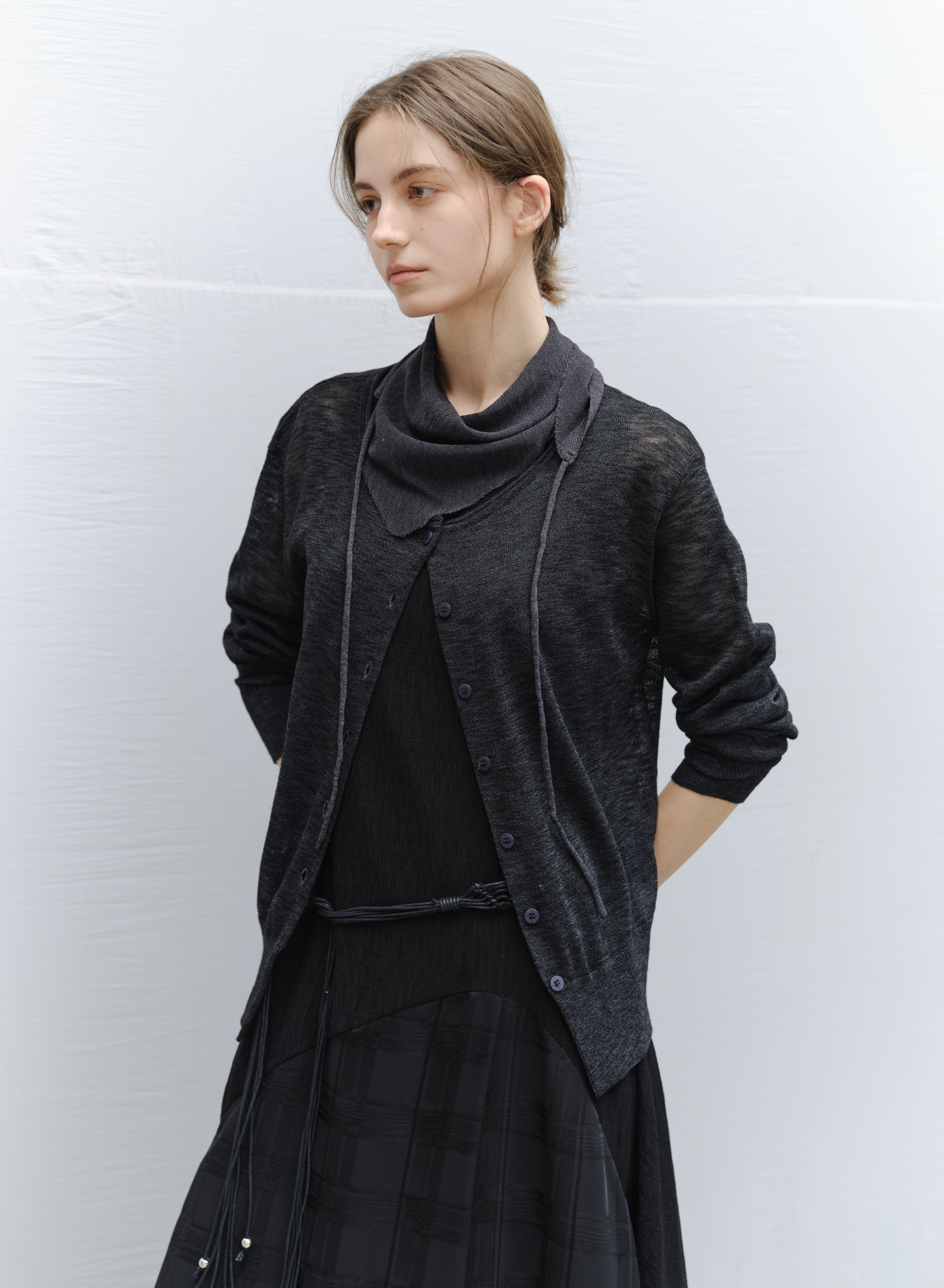 NIGHT SKY SHEER CARDIGAN / 夜空シアーカーディガン