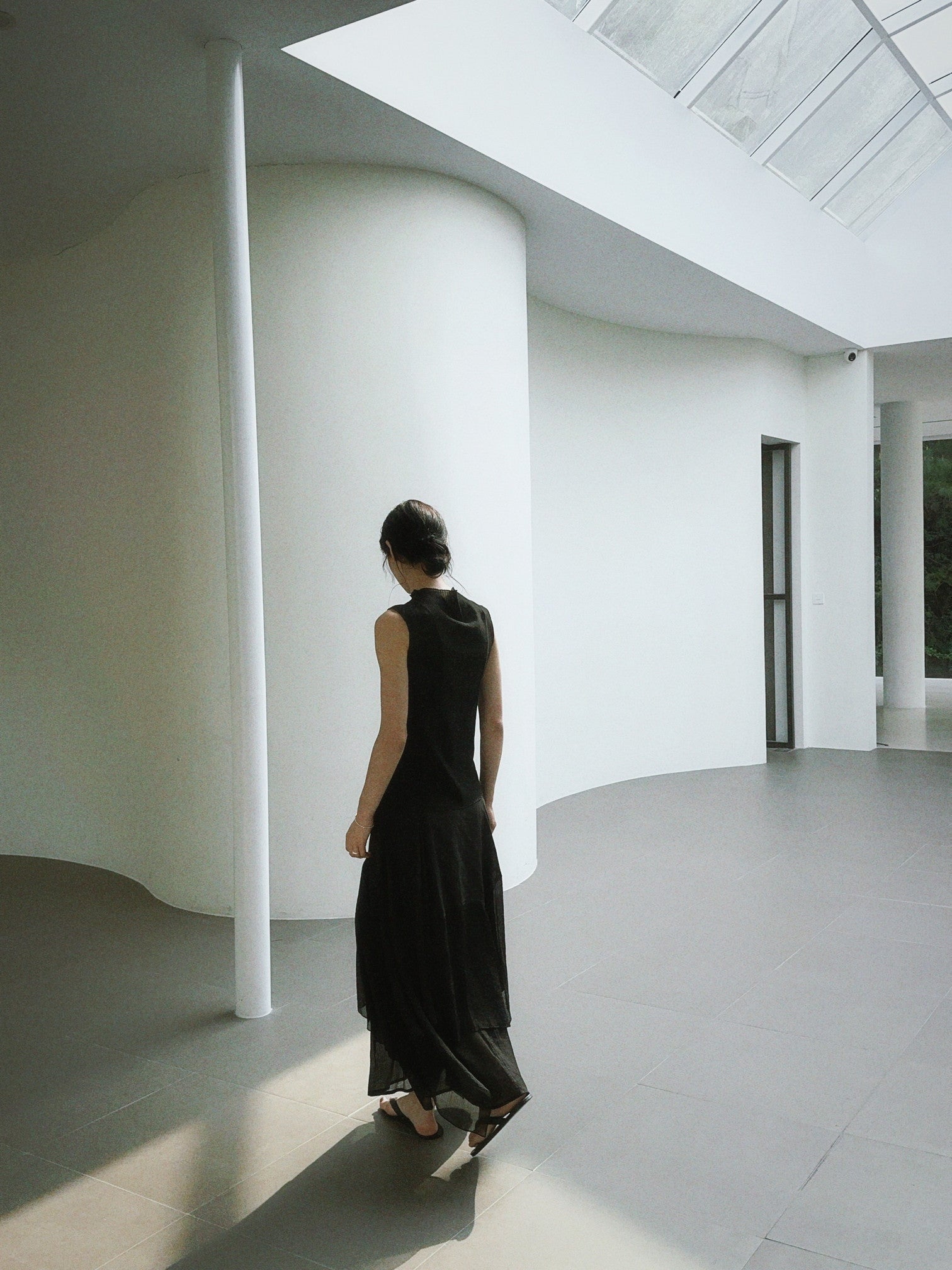 SHEER STRIPE AIRY BLOUSE / シアーストライプエアリーブラウス