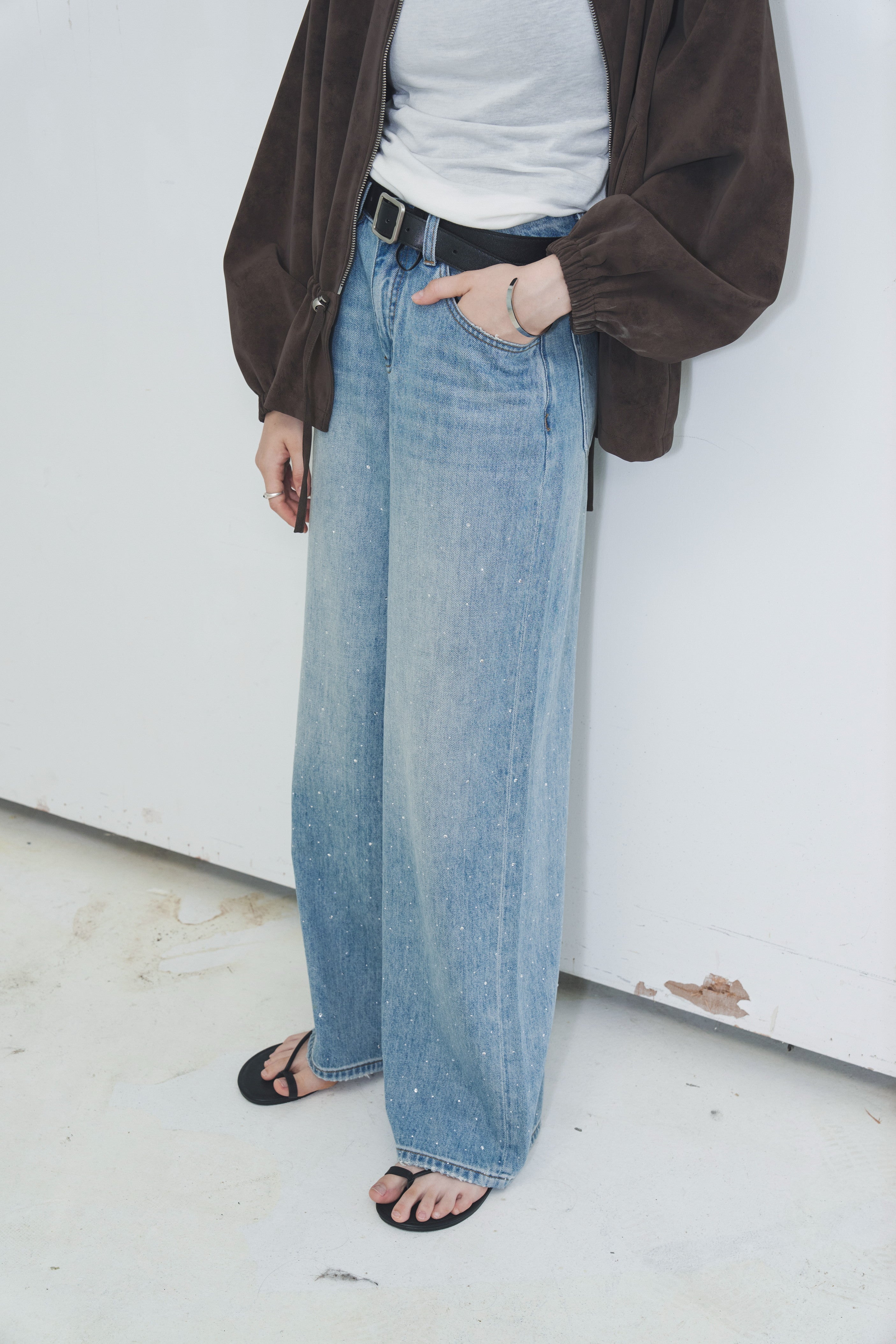 SEA SALT BLUE JEANS