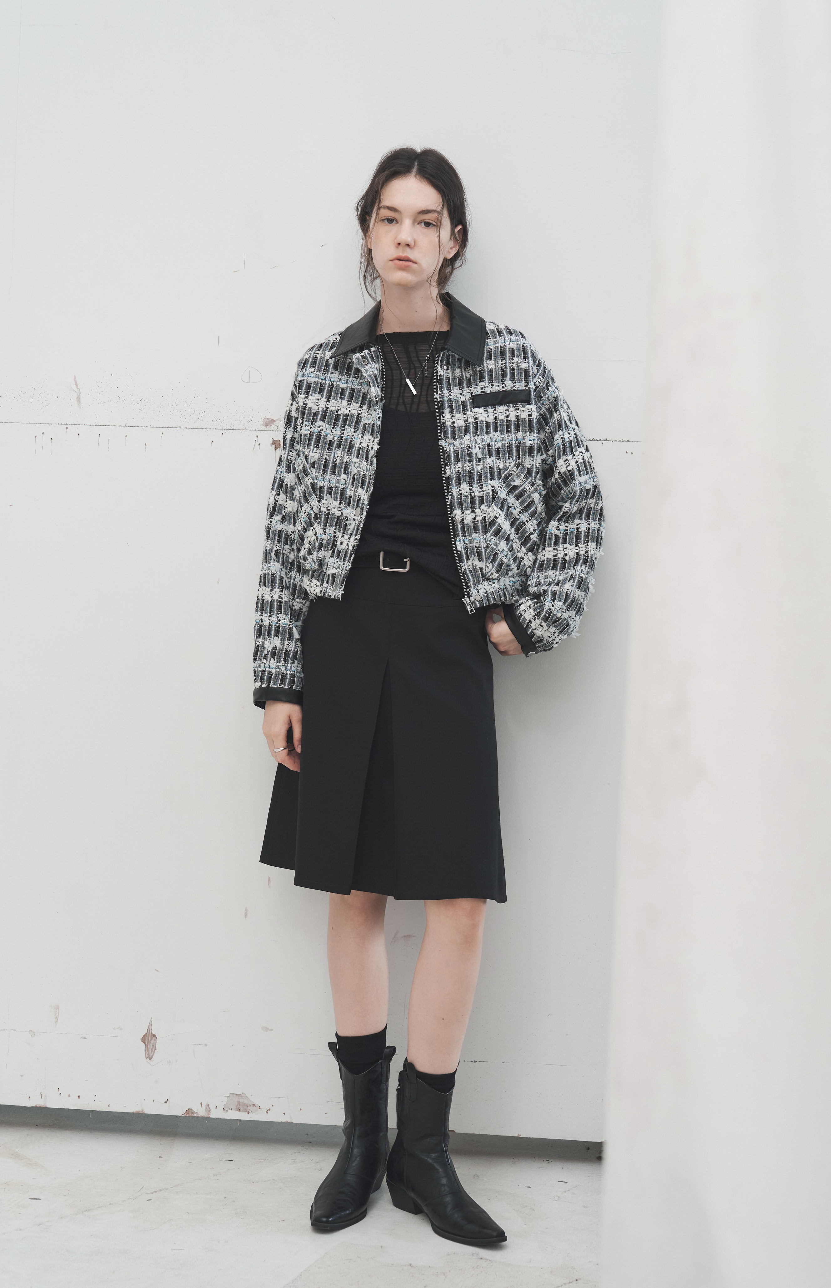 EDGE LEATHER FRAGRANCE JACKET / エッジレザーフレグランスジャケット