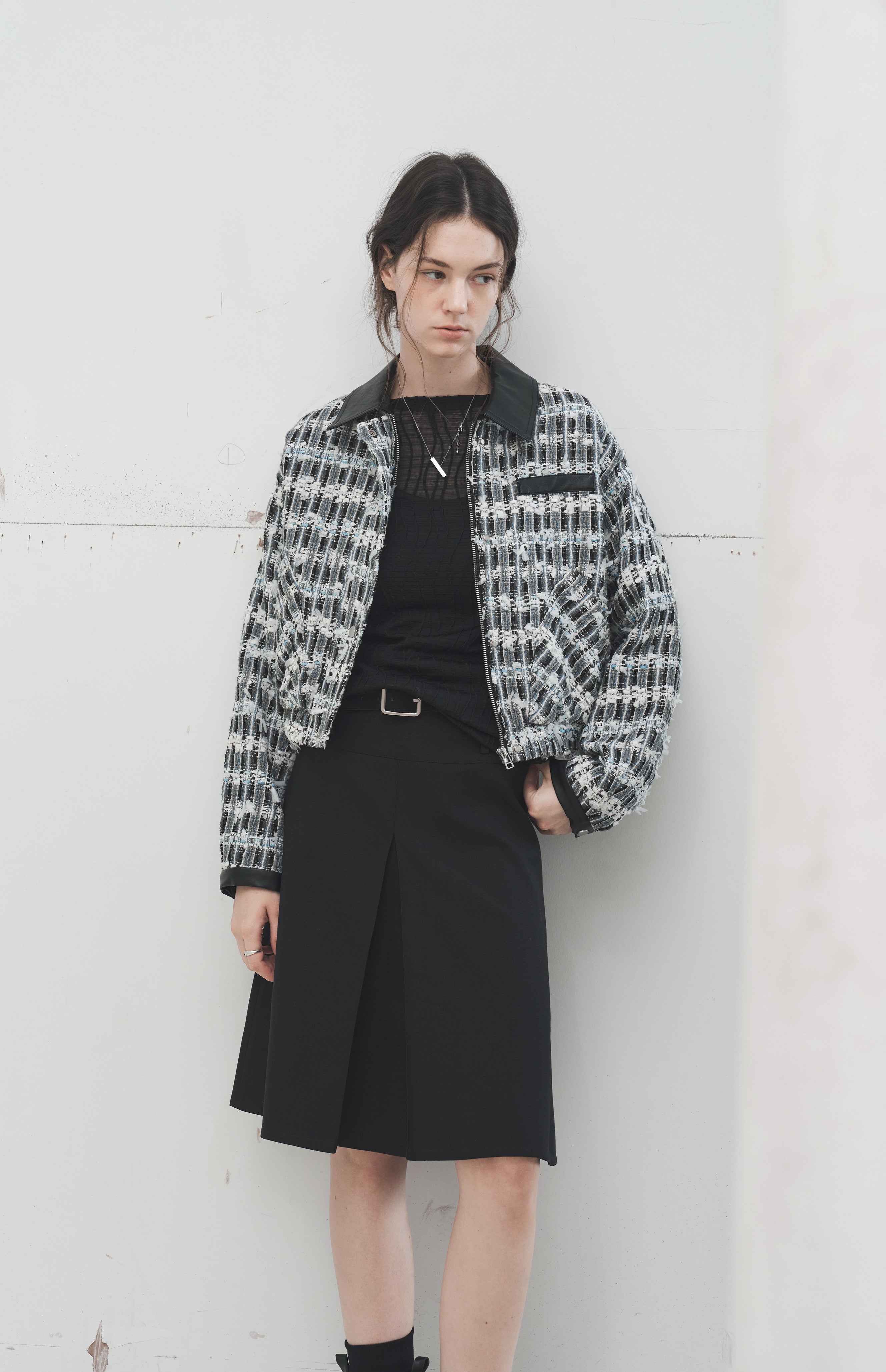 EDGE LEATHER FRAGRANCE JACKET / エッジレザーフレグランスジャケット