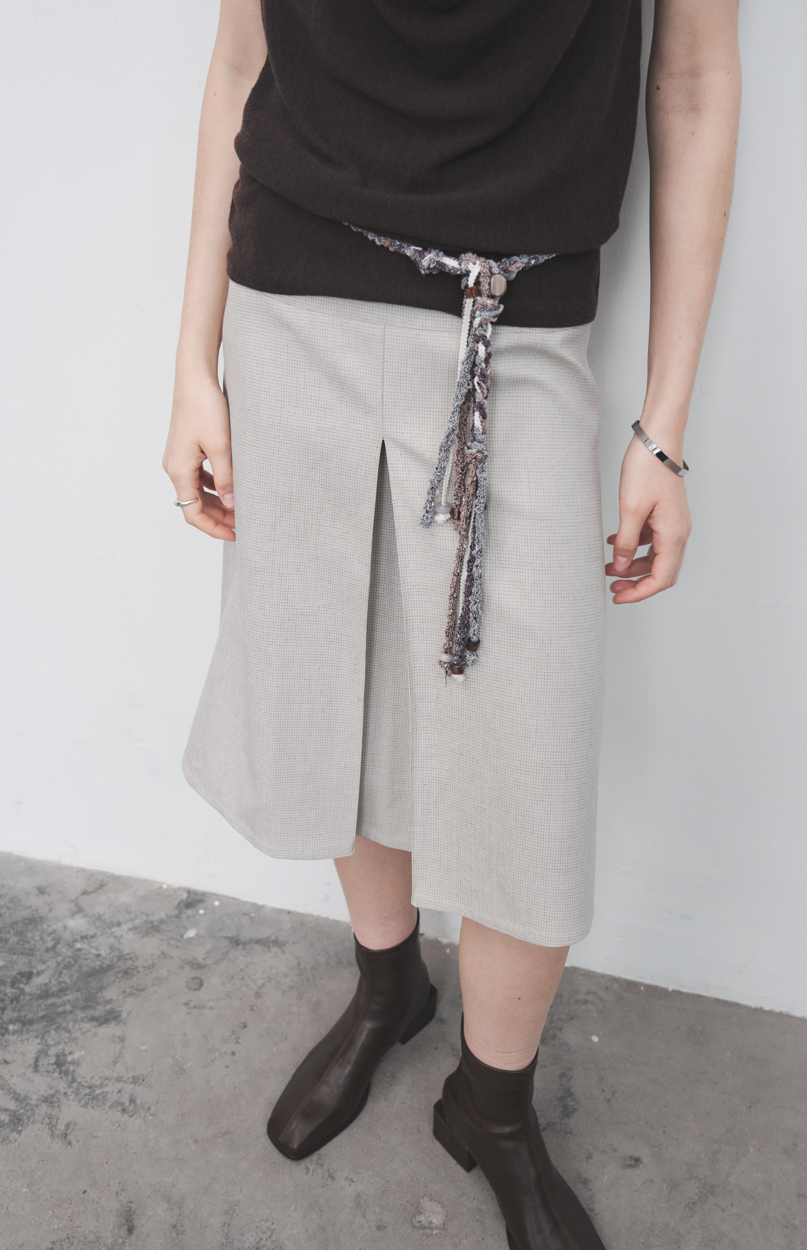 COLOR MIX ROPE BELT