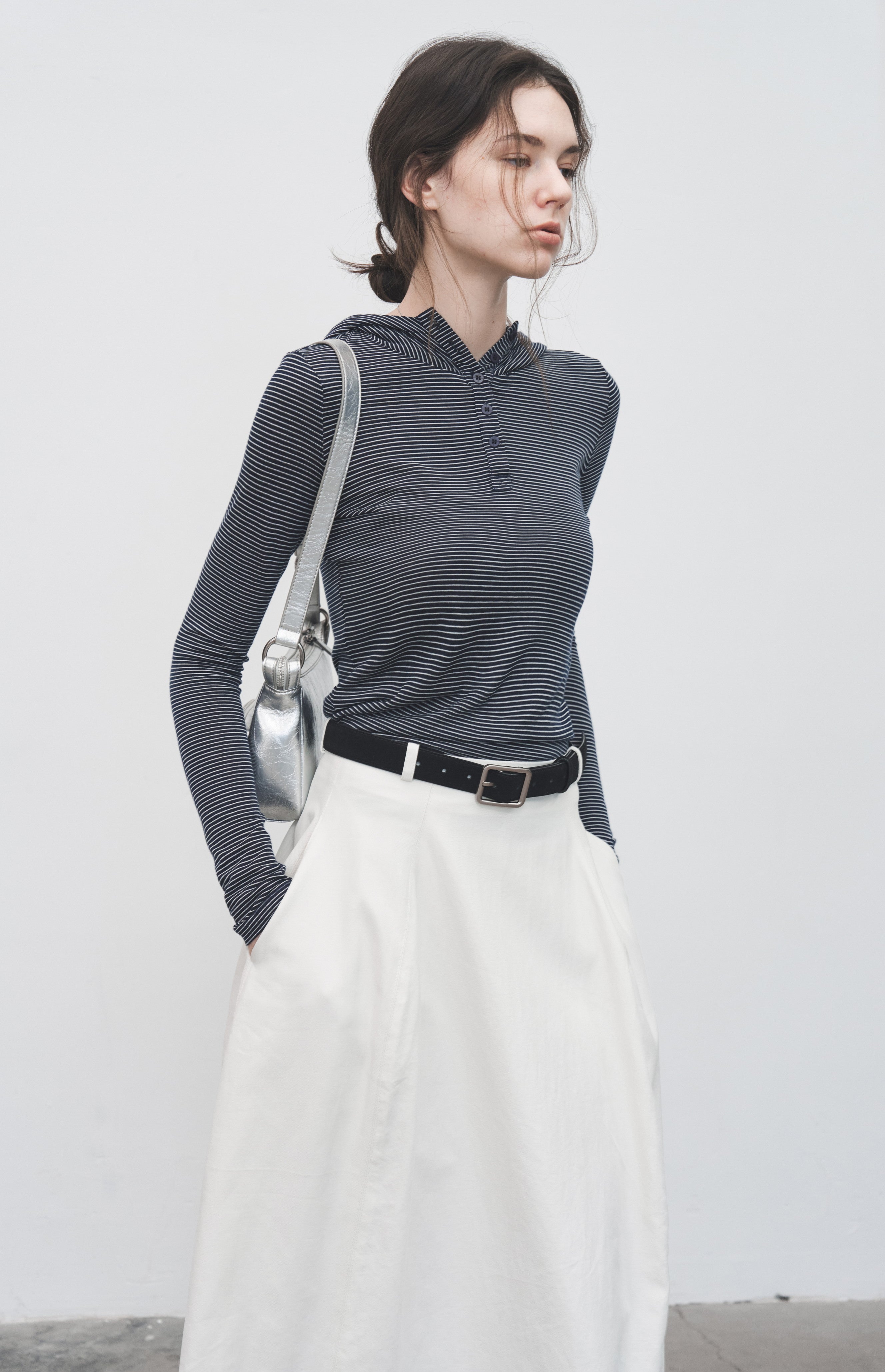 WIDE CUT COCOON SKIRT / ワイドカットコクーンスカート
