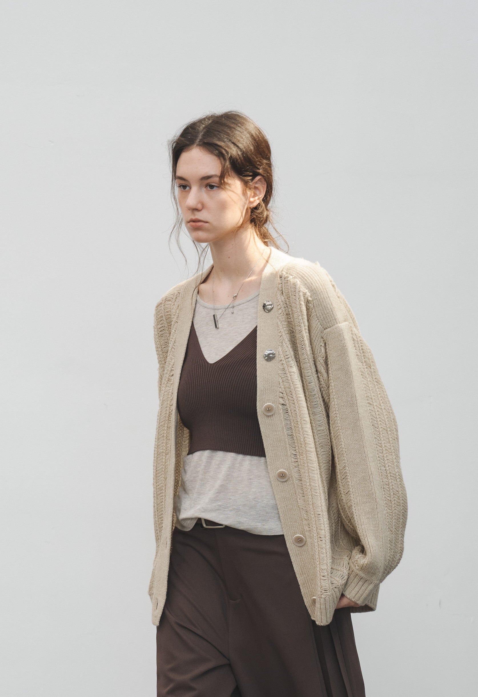 LIGHT WARM KNIT CARDIGAN / ライトウォームニットカーディガン