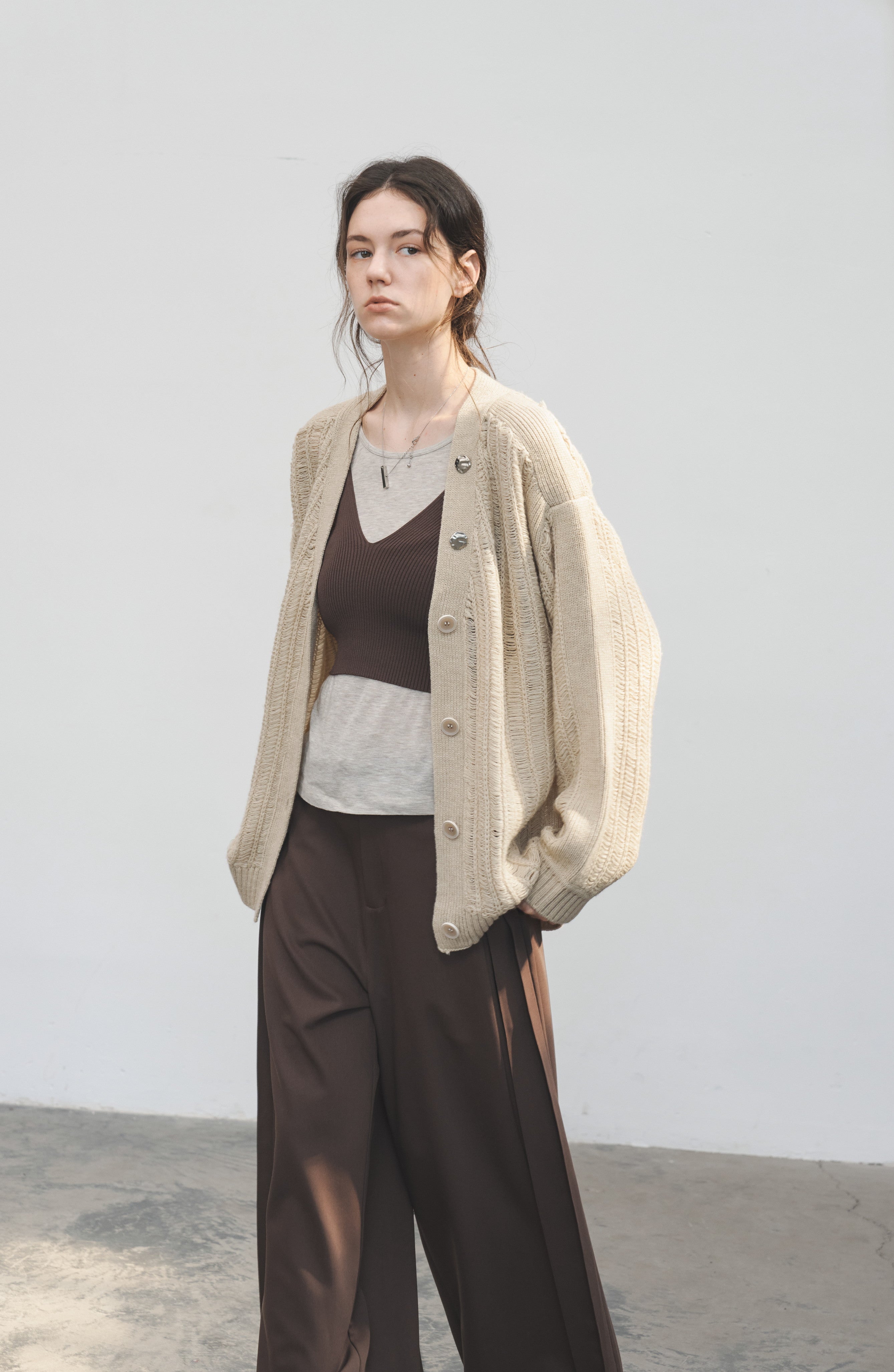 LIGHT WARM KNIT CARDIGAN / ライトウォームニットカーディガン