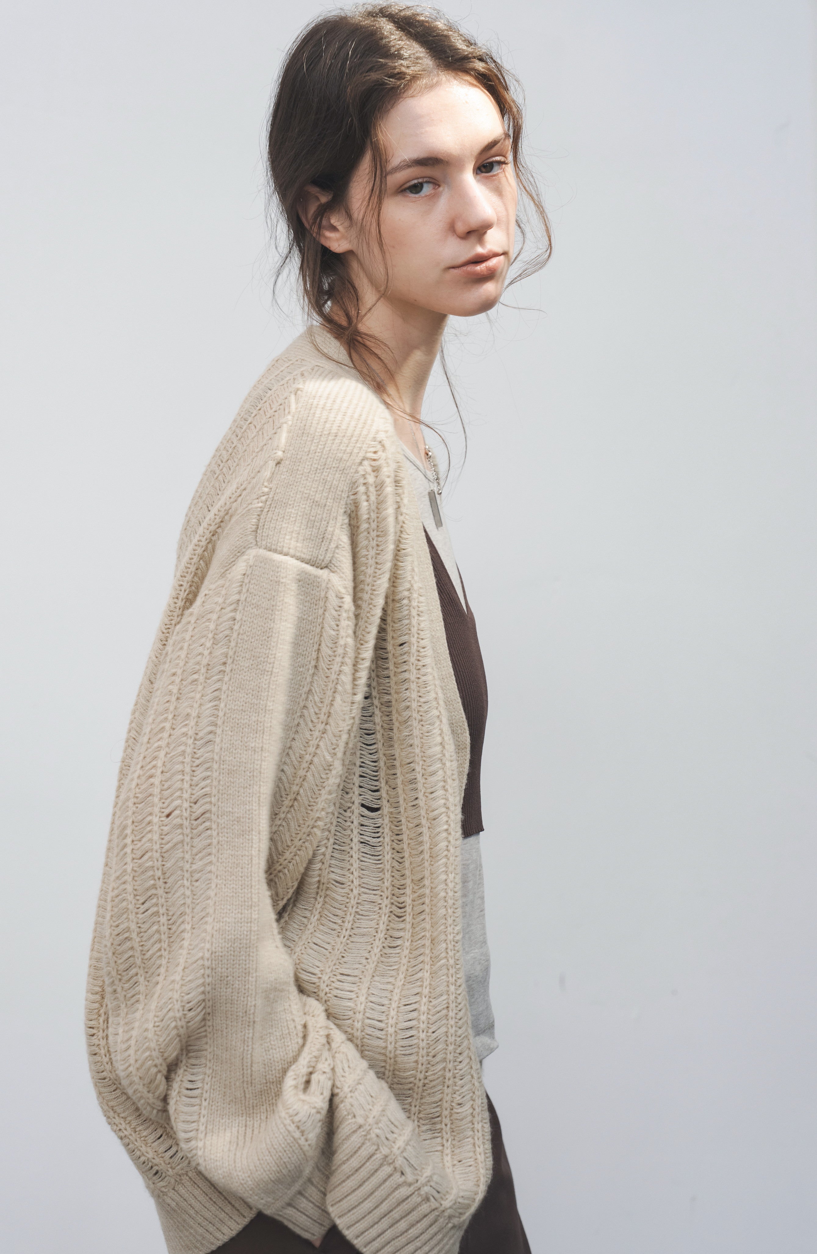 LIGHT WARM KNIT CARDIGAN / ライトウォームニットカーディガン