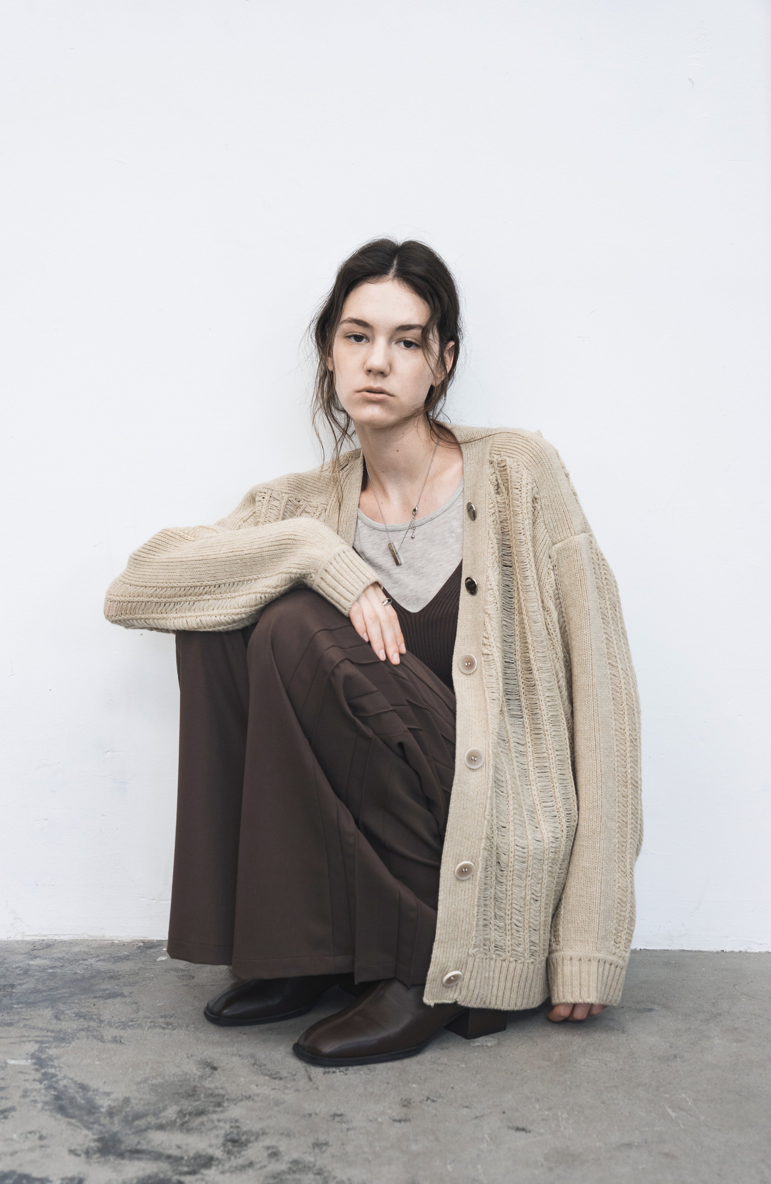 LIGHT WARM KNIT CARDIGAN / ライトウォームニットカーディガン