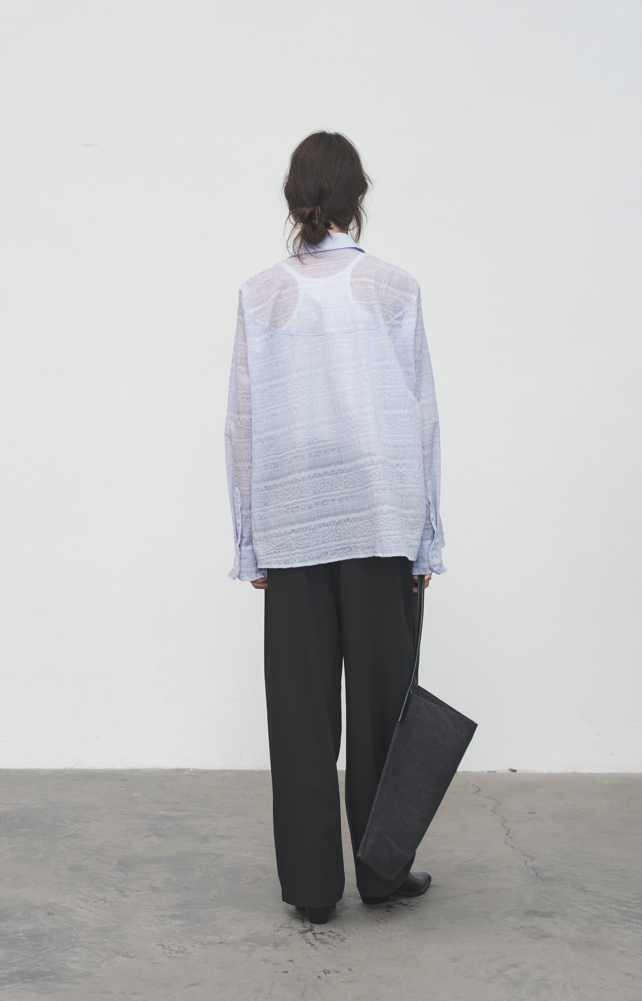 LOOSE DRAPE WIDE SLACKS