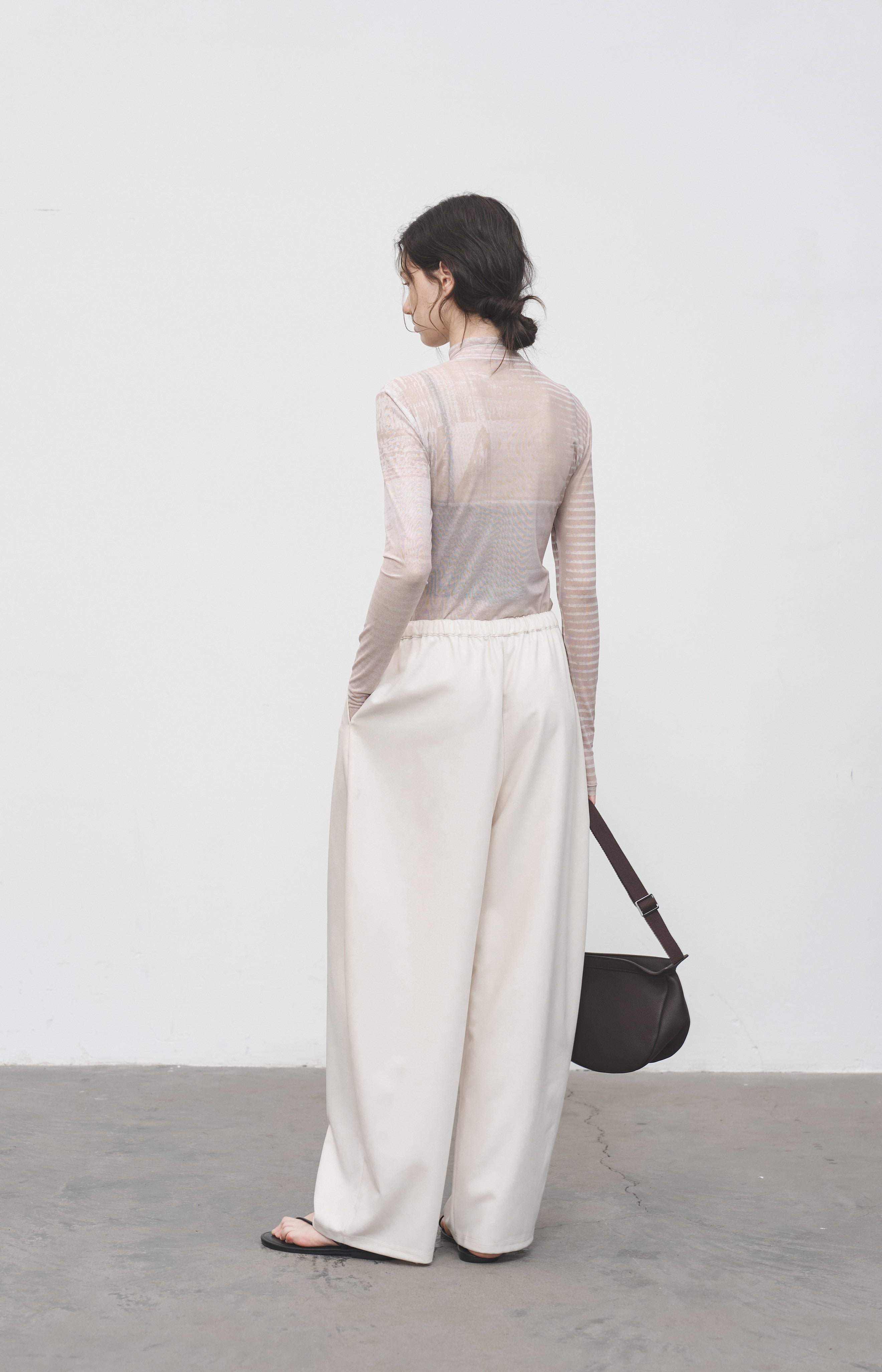 RUBBING ART SHEER TOP / ラビングアートシアートップ