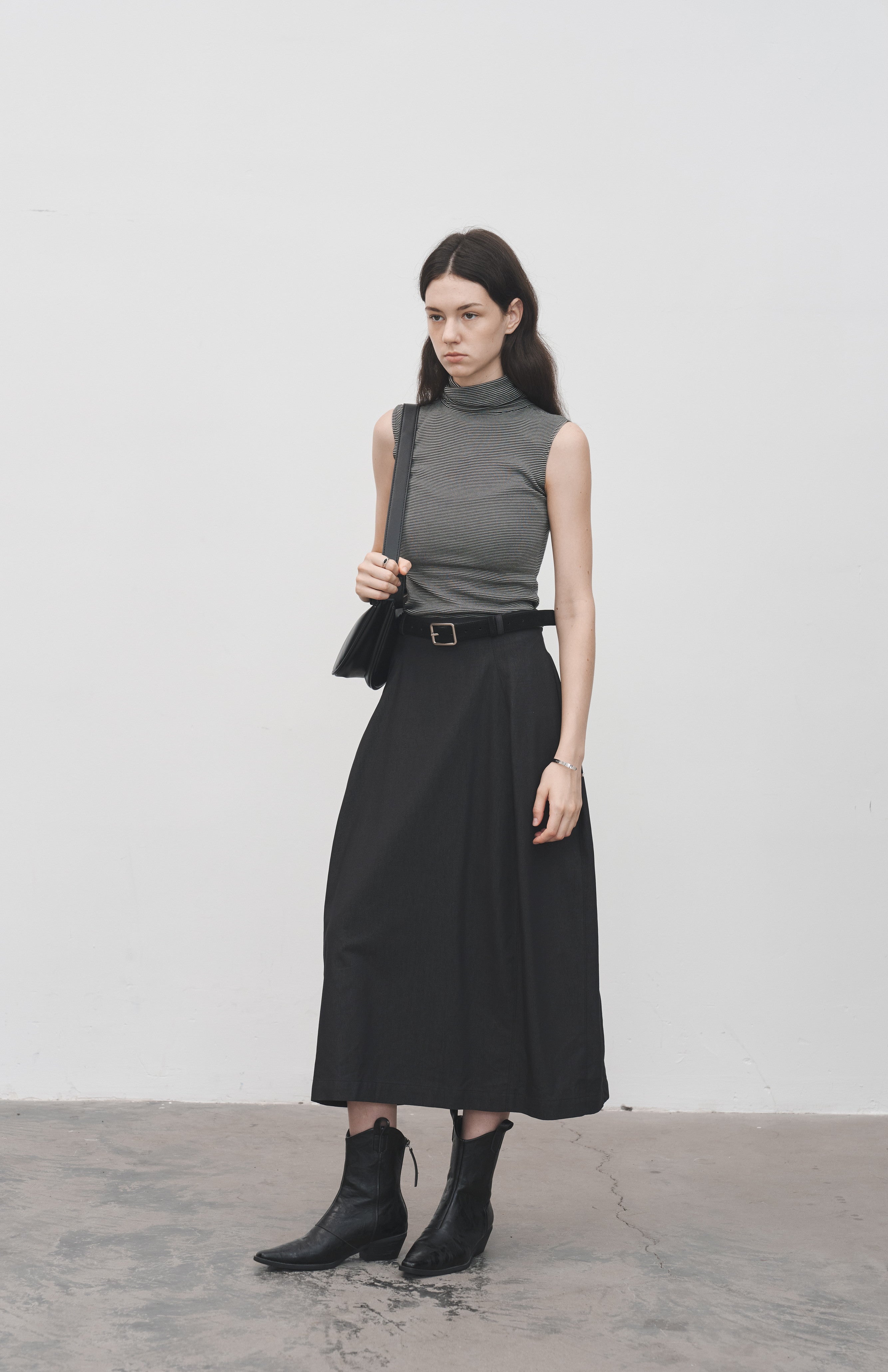 WIDE CUT COCOON SKIRT / 와이드 컷 코쿤 스커트