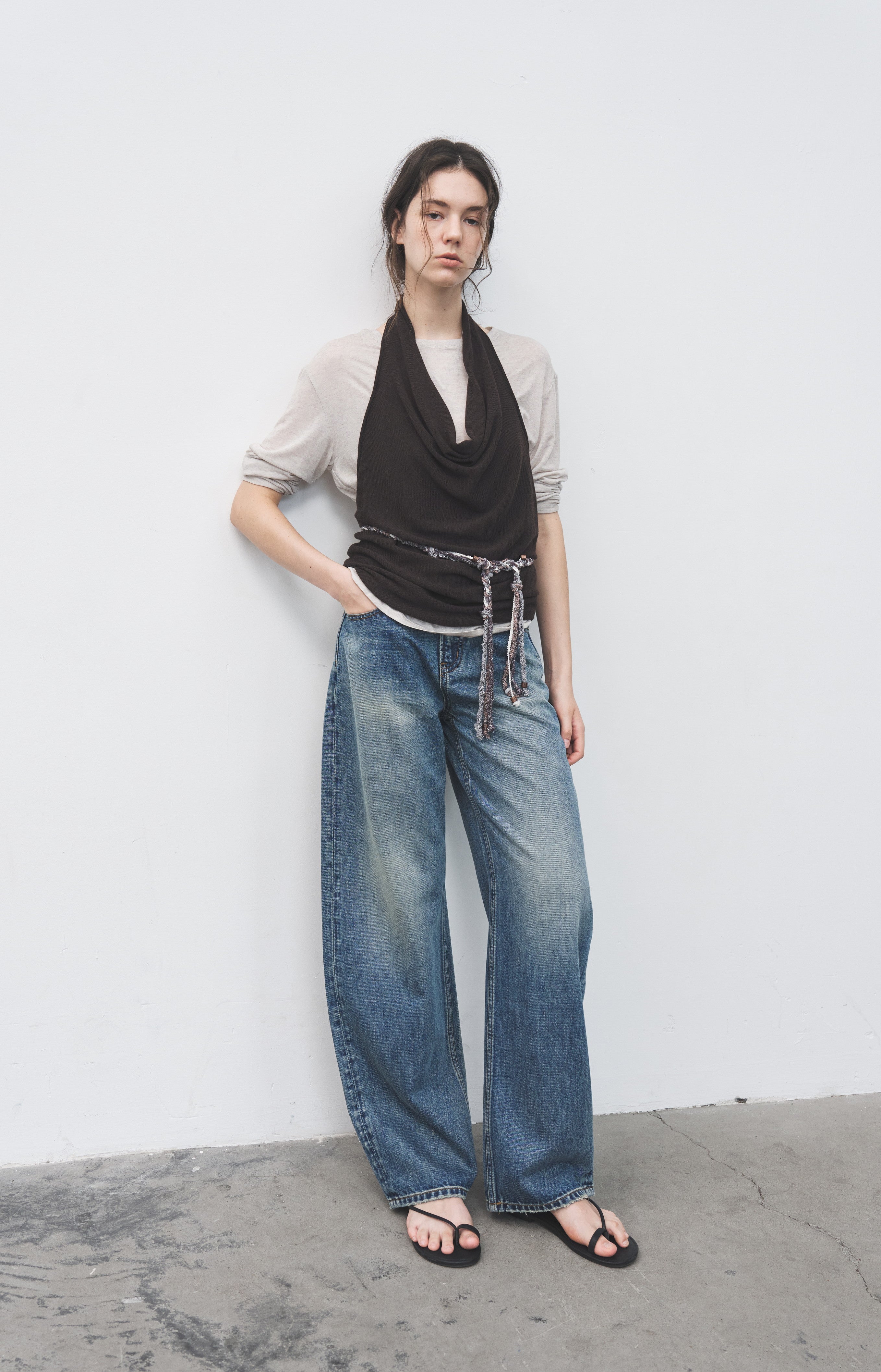 COLOR MIX ROPE BELT