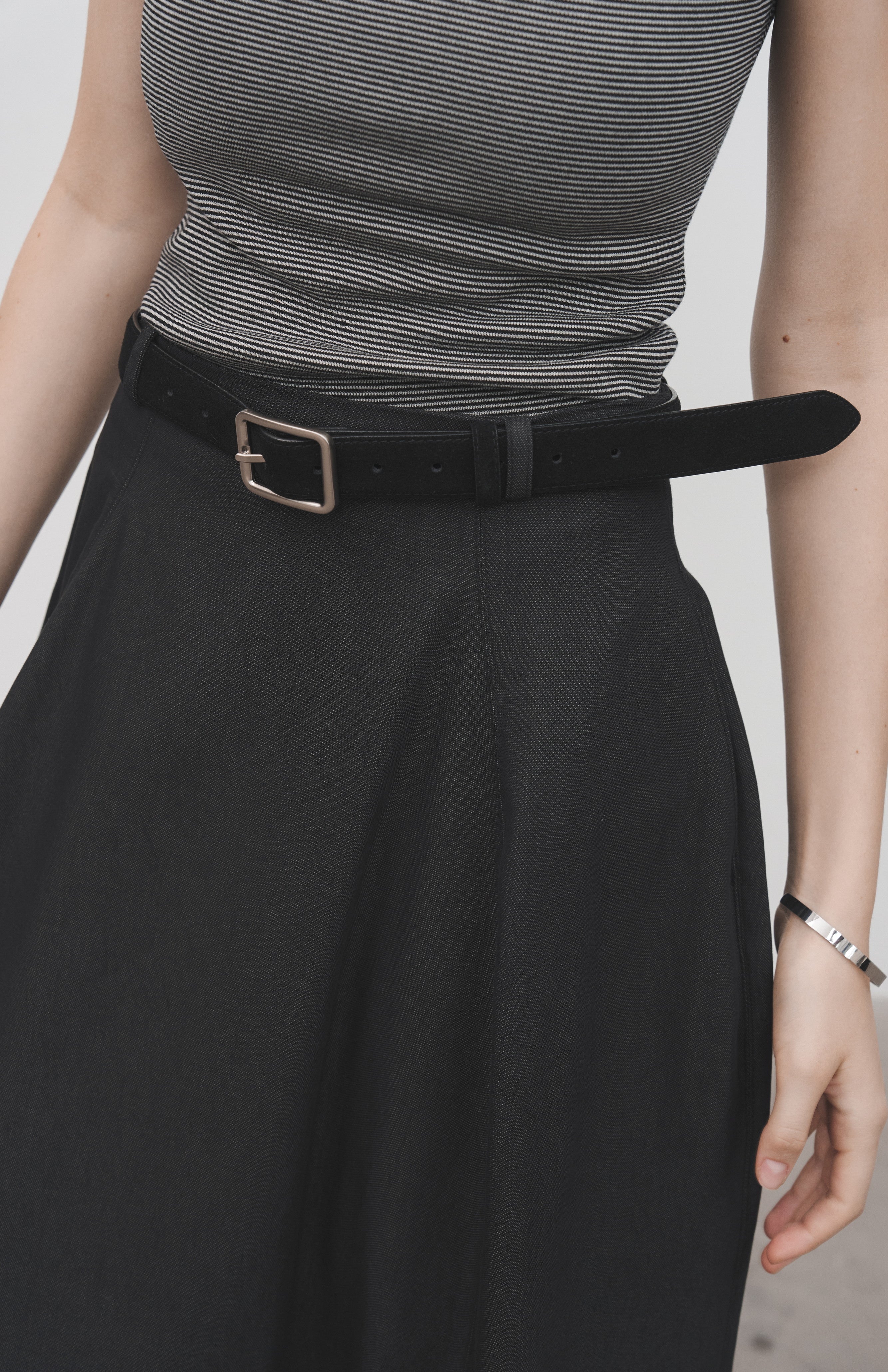 WIDE CUT COCOON SKIRT / ワイドカットコクーンスカート