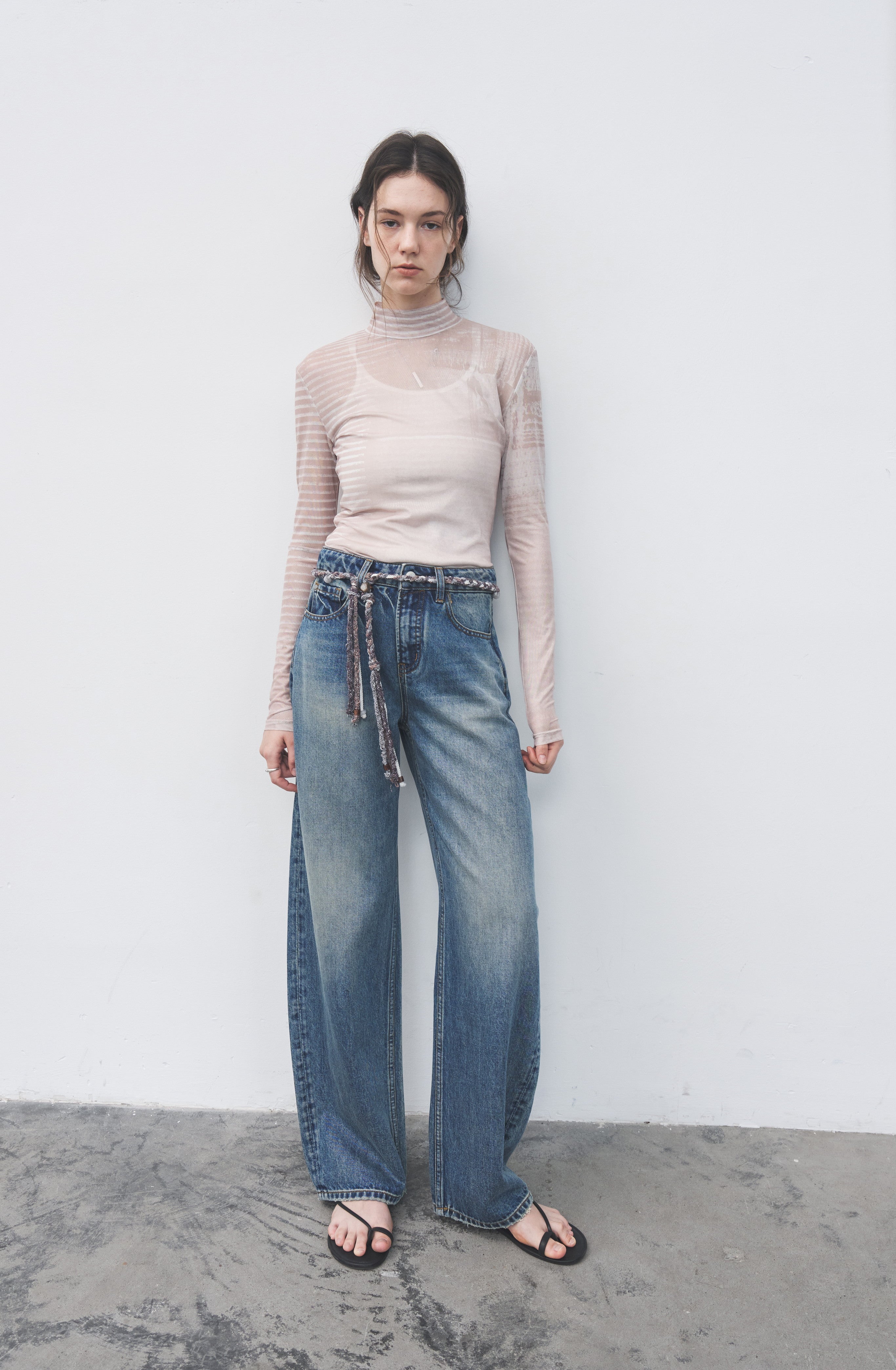 COLOR MIX ROPE BELT