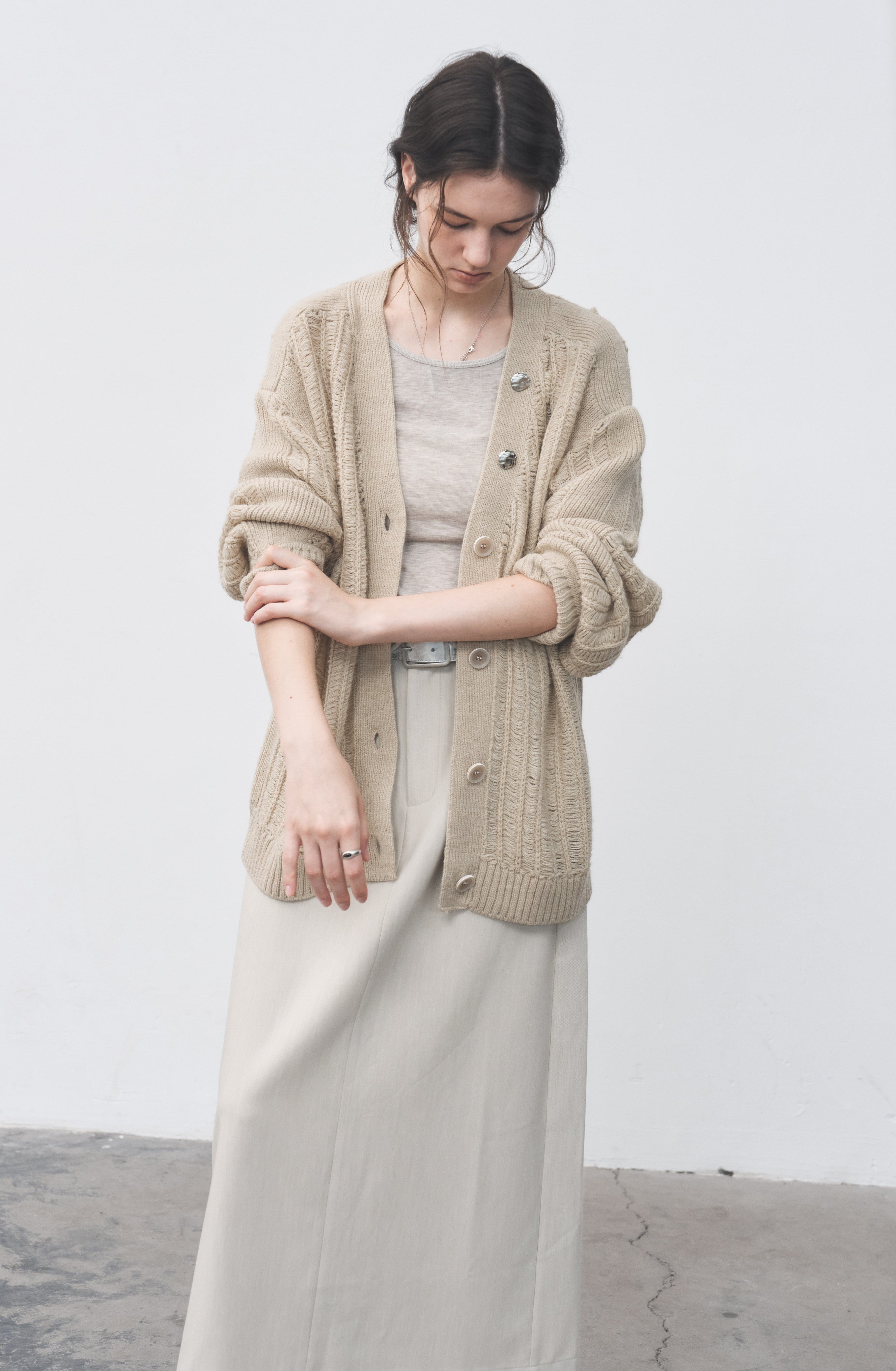 LIGHT WARM KNIT CARDIGAN / ライトウォームニットカーディガン