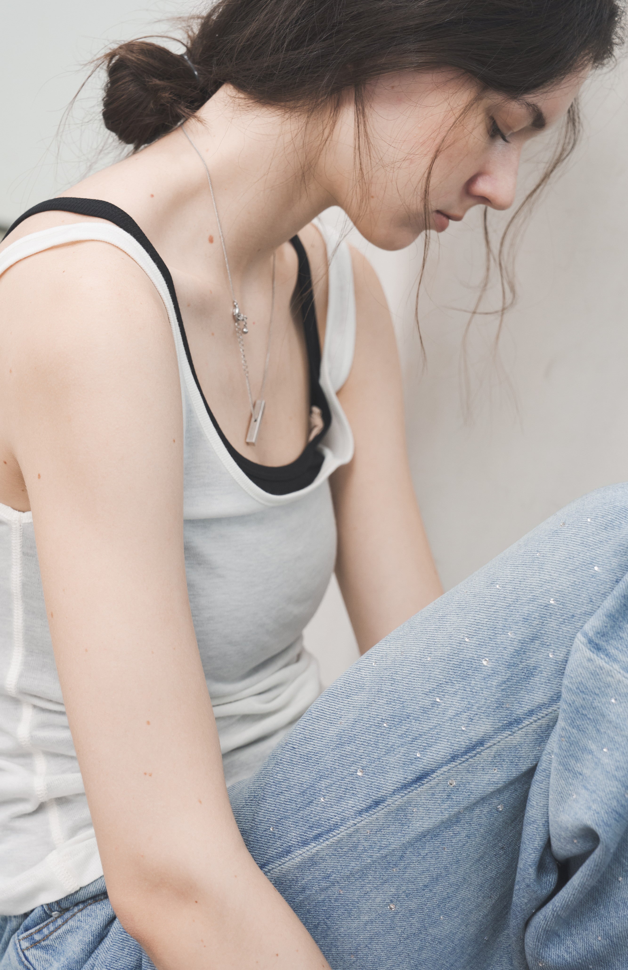 SEA SALT BLUE JEANS