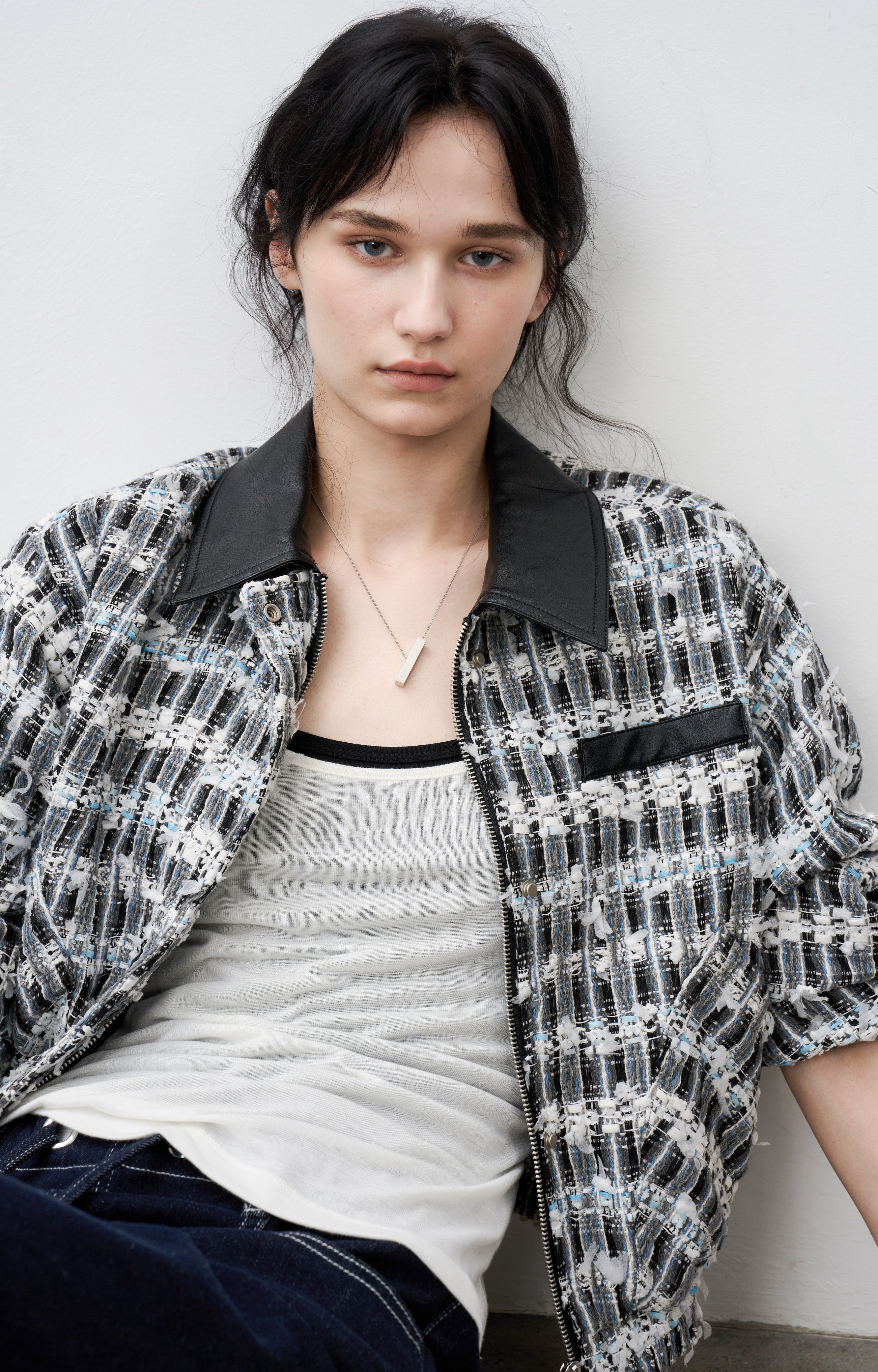 EDGE LEATHER FRAGRANCE JACKET / エッジレザーフレグランスジャケット