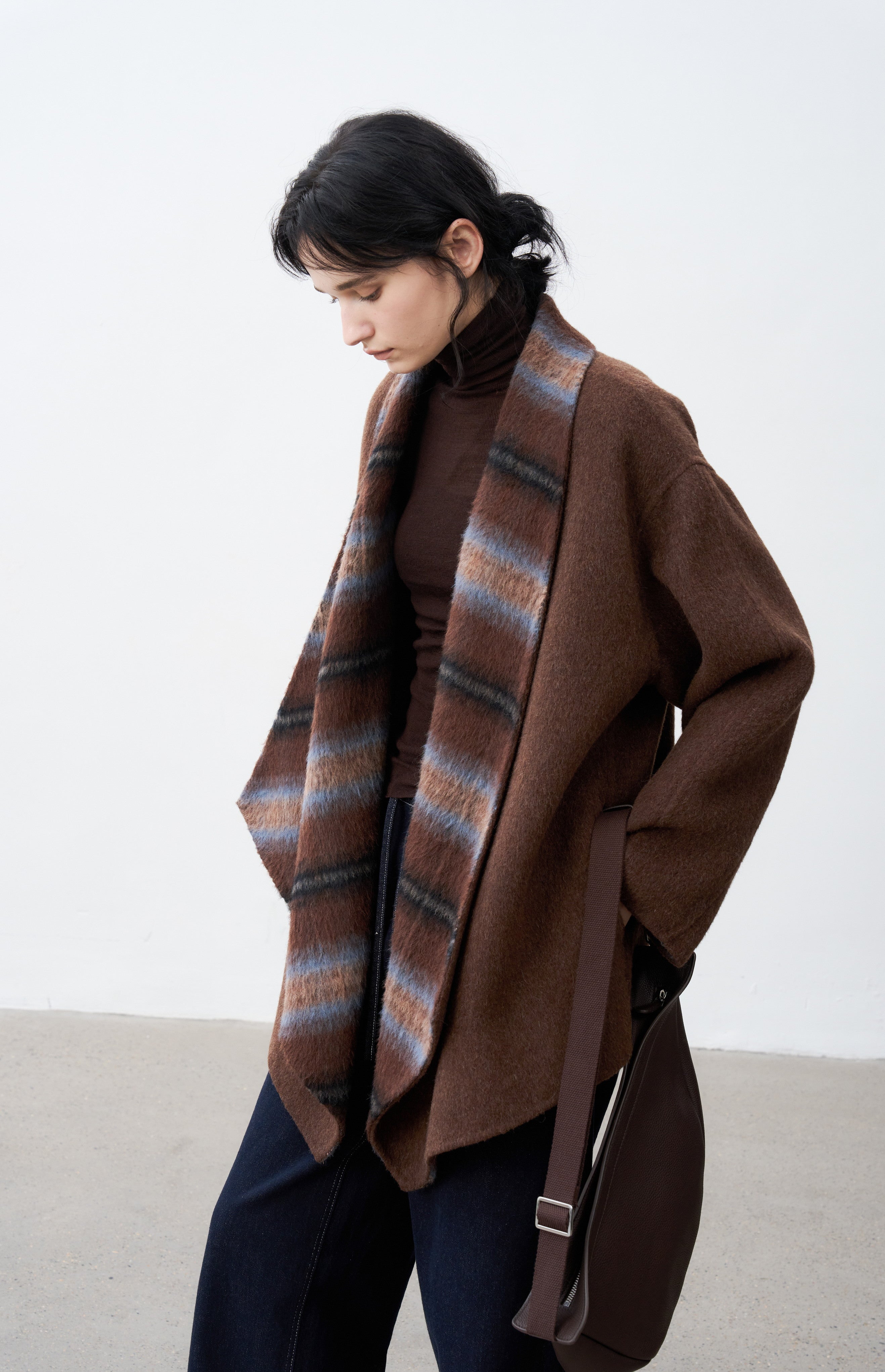 REVERSIBLE COLOR FLARE COAT / 리버시블 컬러 플레어 코트