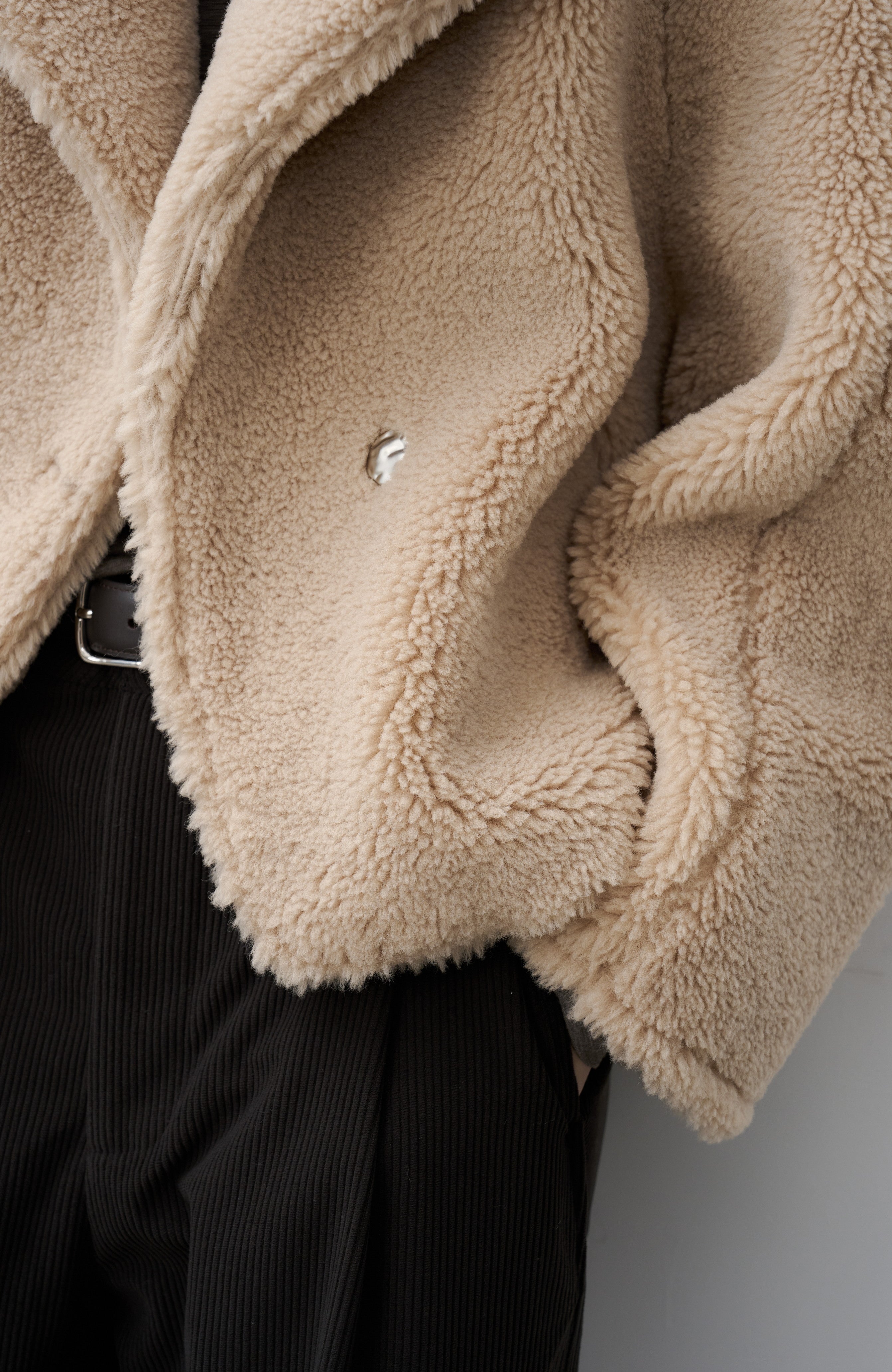 WARM LAPEL BOA JACKET / ウォームラペルボアジャケット