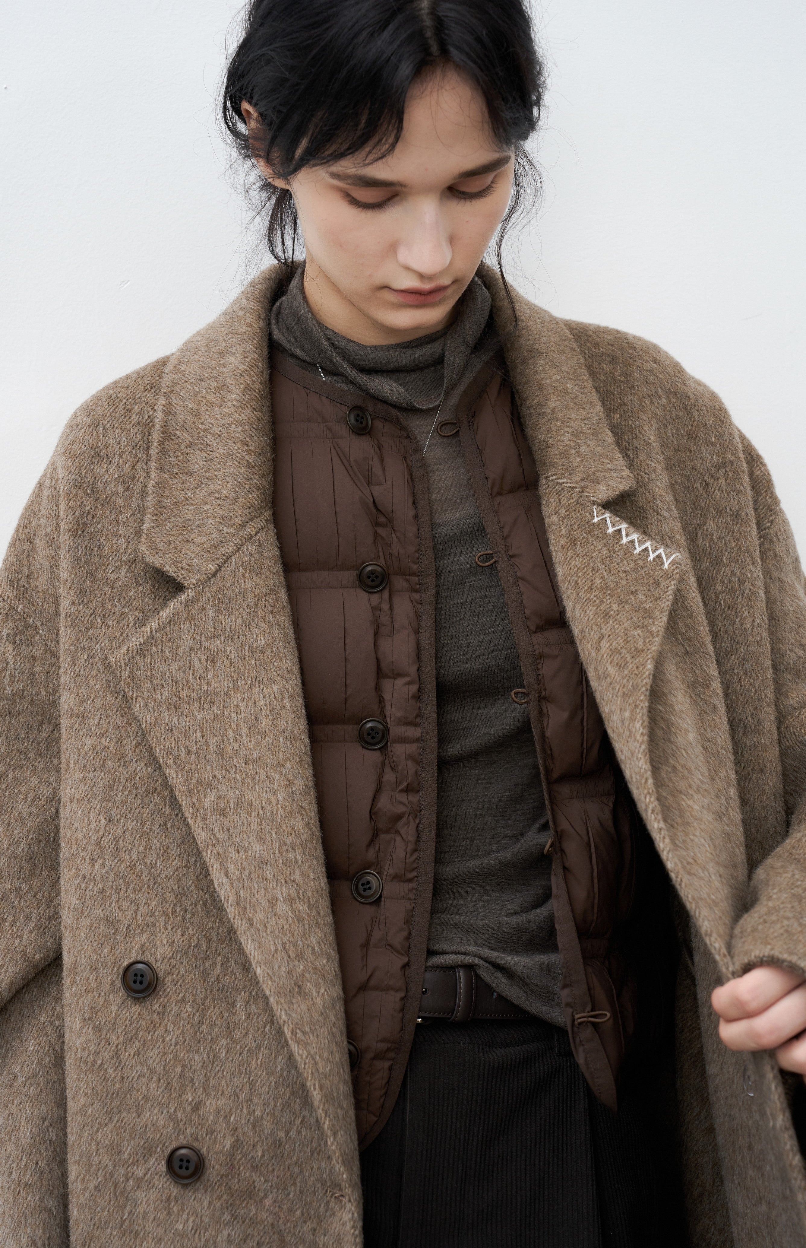 WRINKLE BLOCK DOWN VEST / リンクルブロックダウンベスト