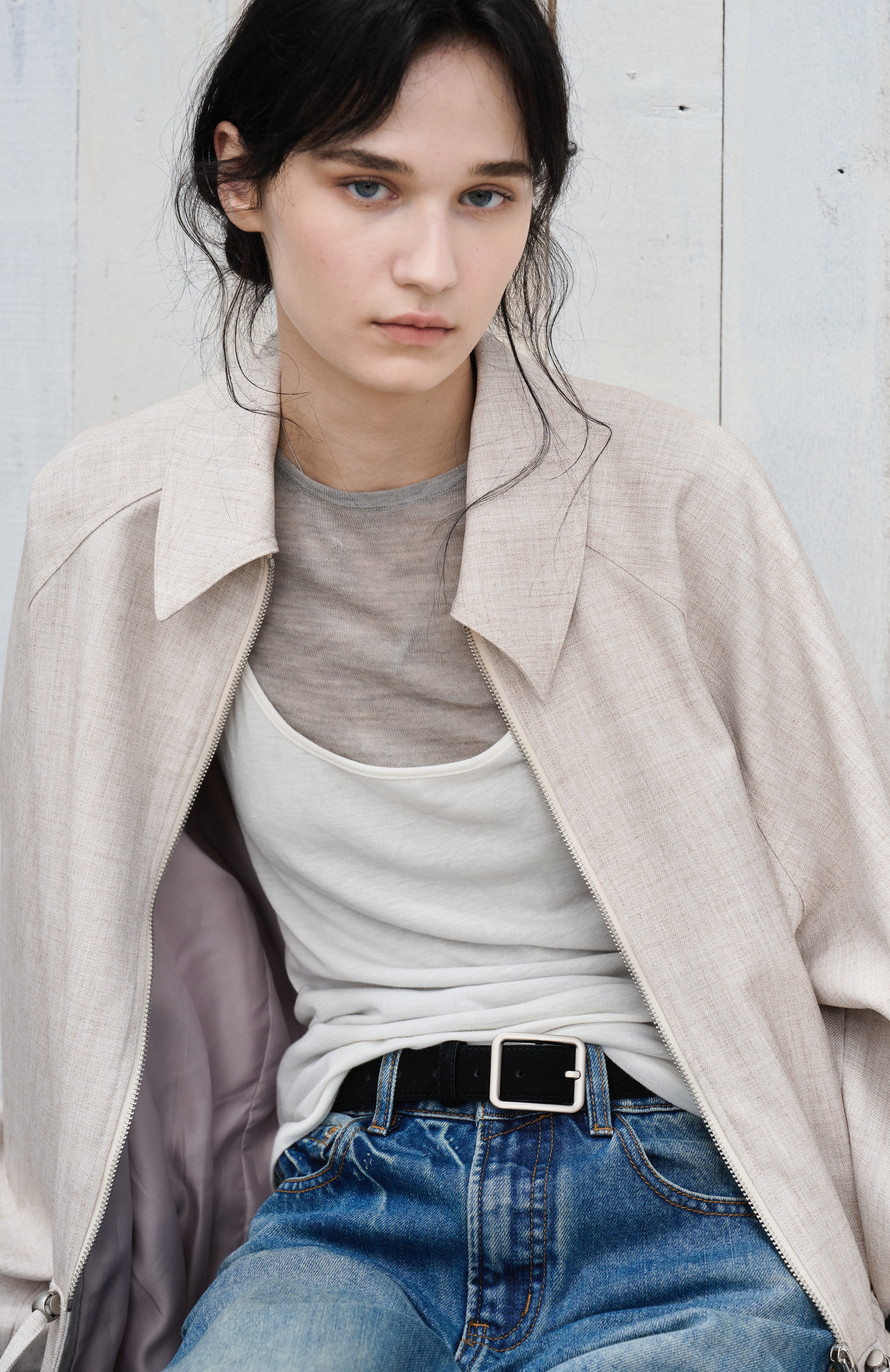 STRING MARK FLARE JACKET / ストリングマークフレアジャケット