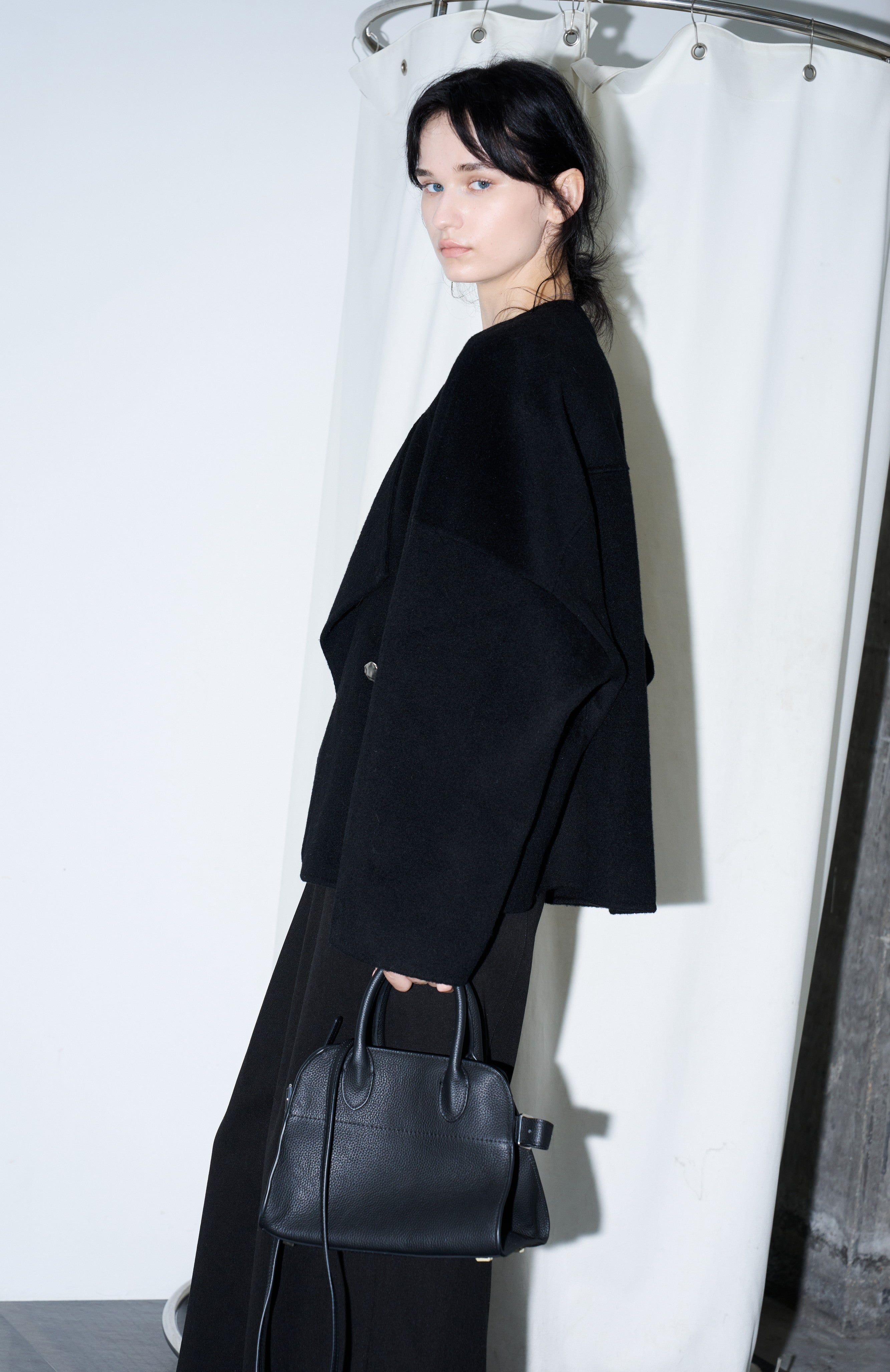 ASSORTED BUTTON WOOL COAT