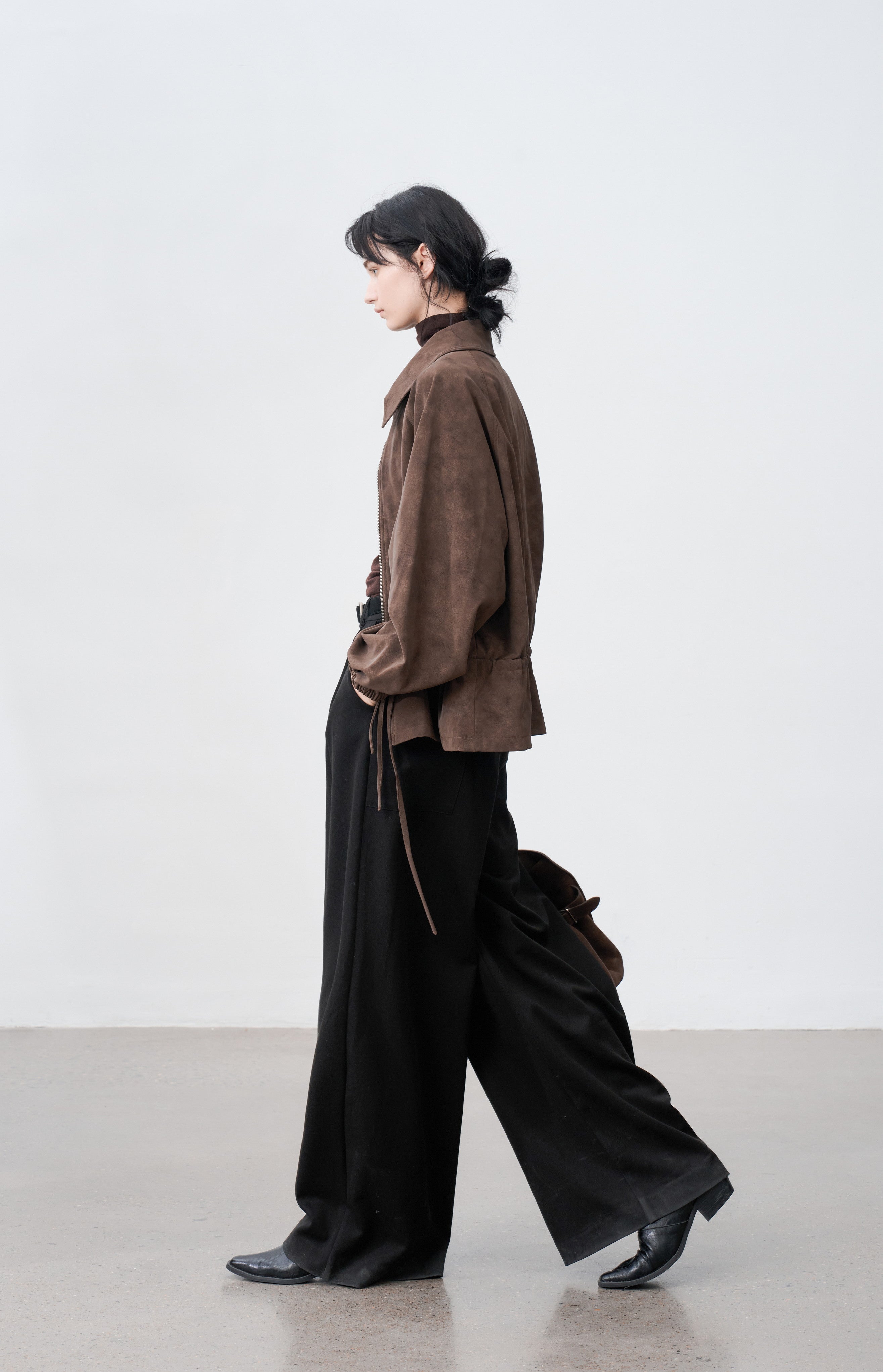 WIDE TUCK WARM SLACKS / ワイドタックウォームスラックス