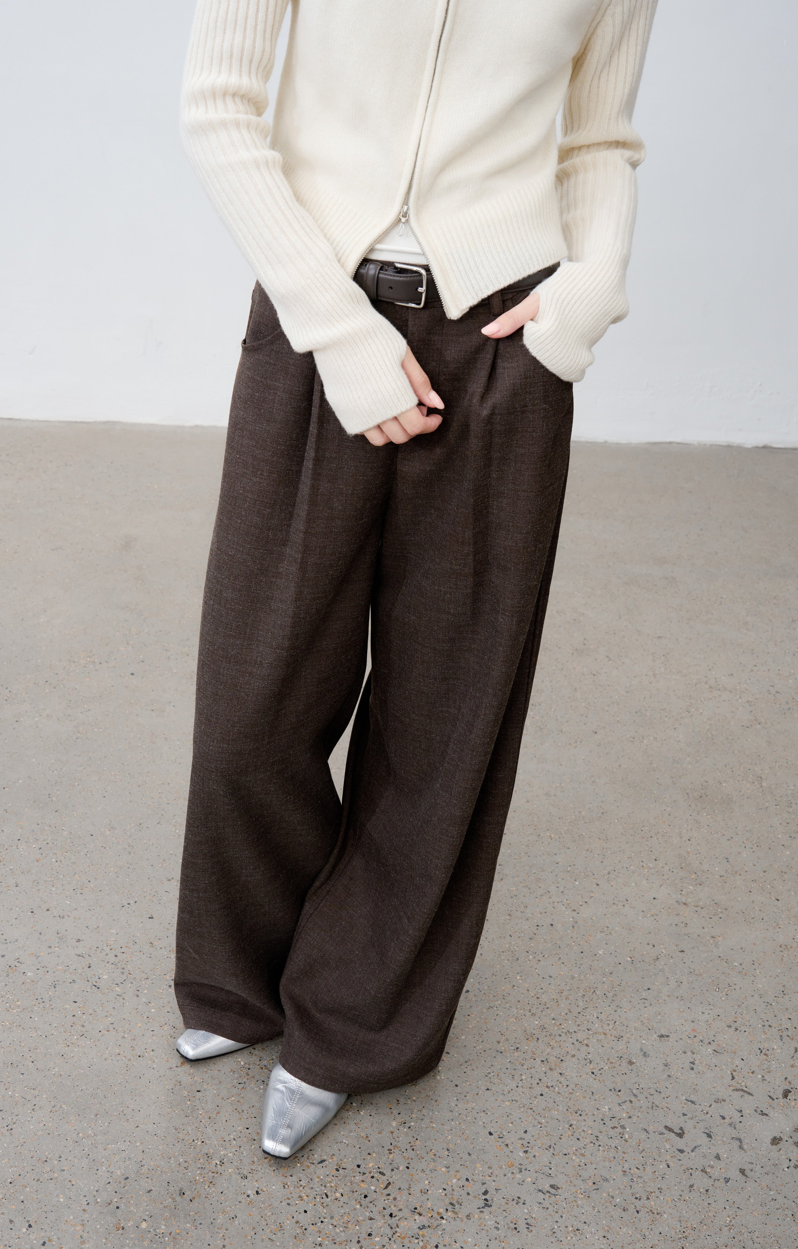 WARM COLOR CURVE PANTS