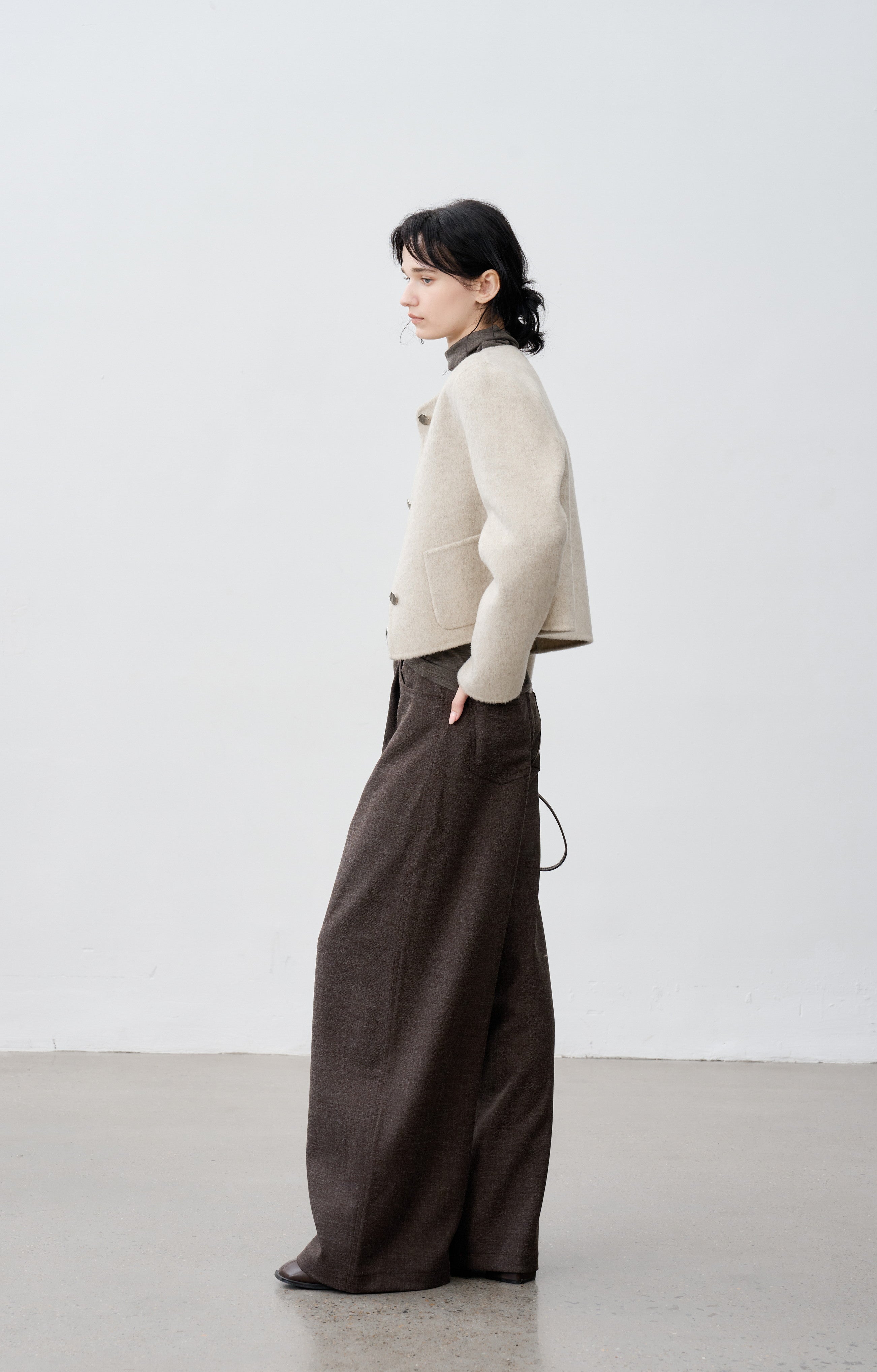 CLASSIC WOOL SHORT COAT / クラシックウールショートコート