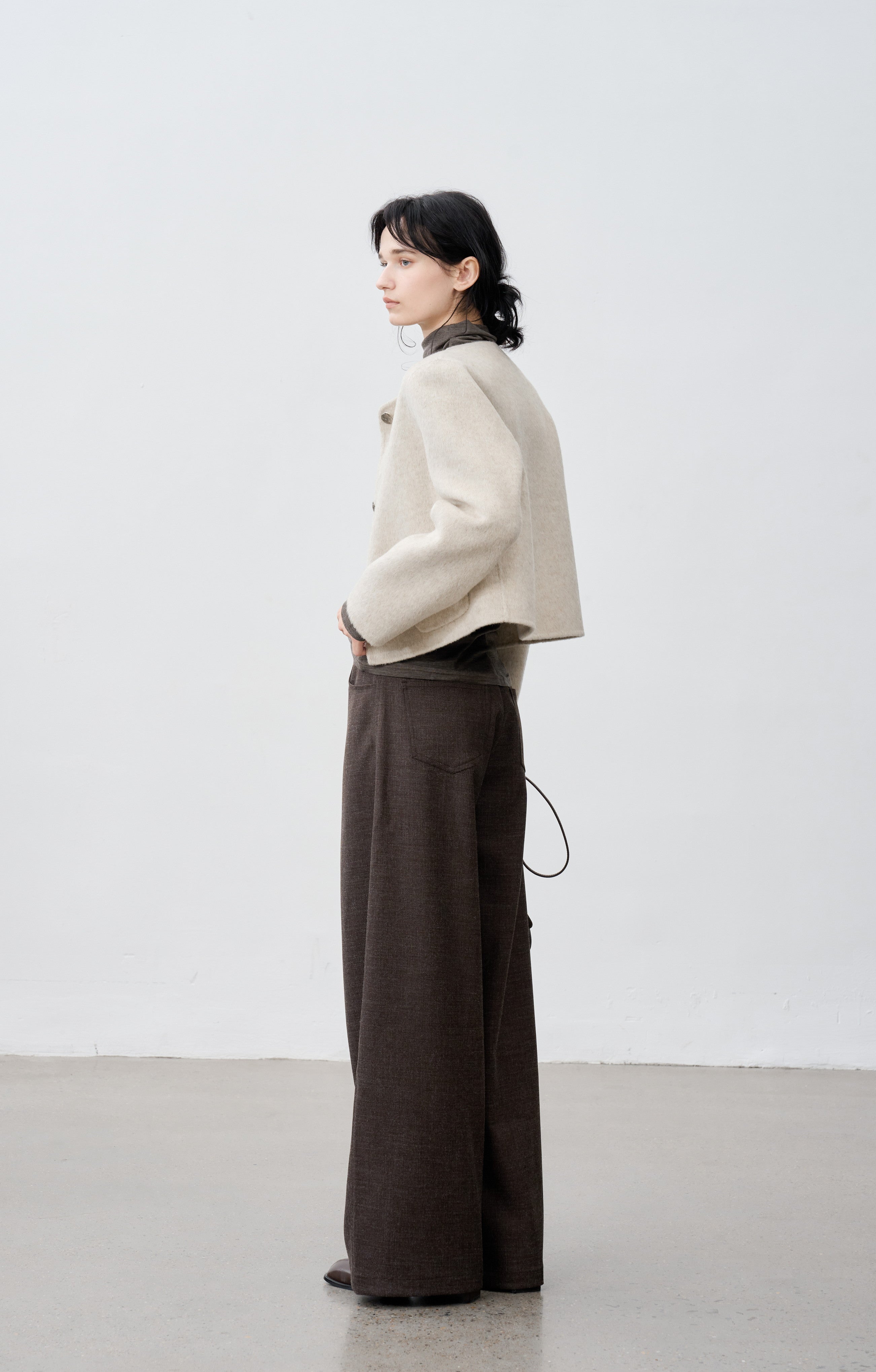 WARM COLOR CURVE PANTS / 웜 컬러 커브 팬츠