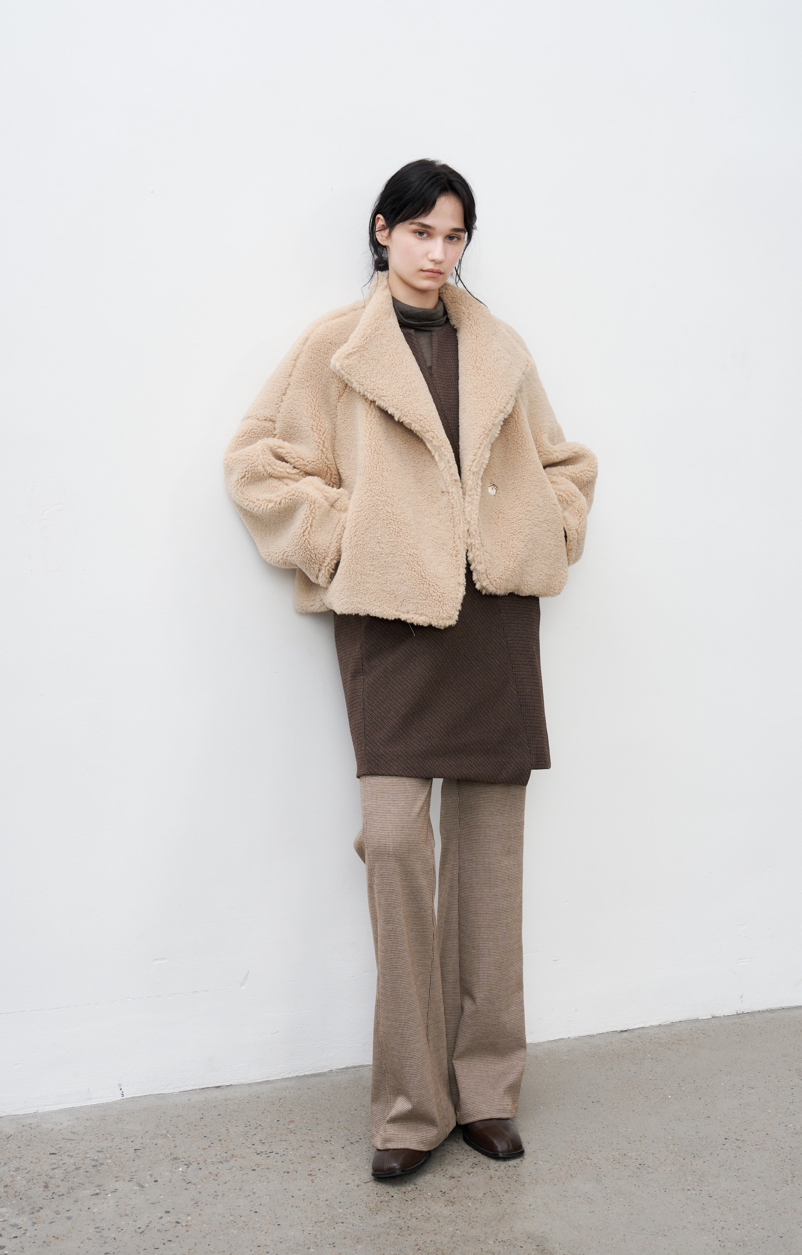 WARM LAPEL BOA JACKET / ウォームラペルボアジャケット