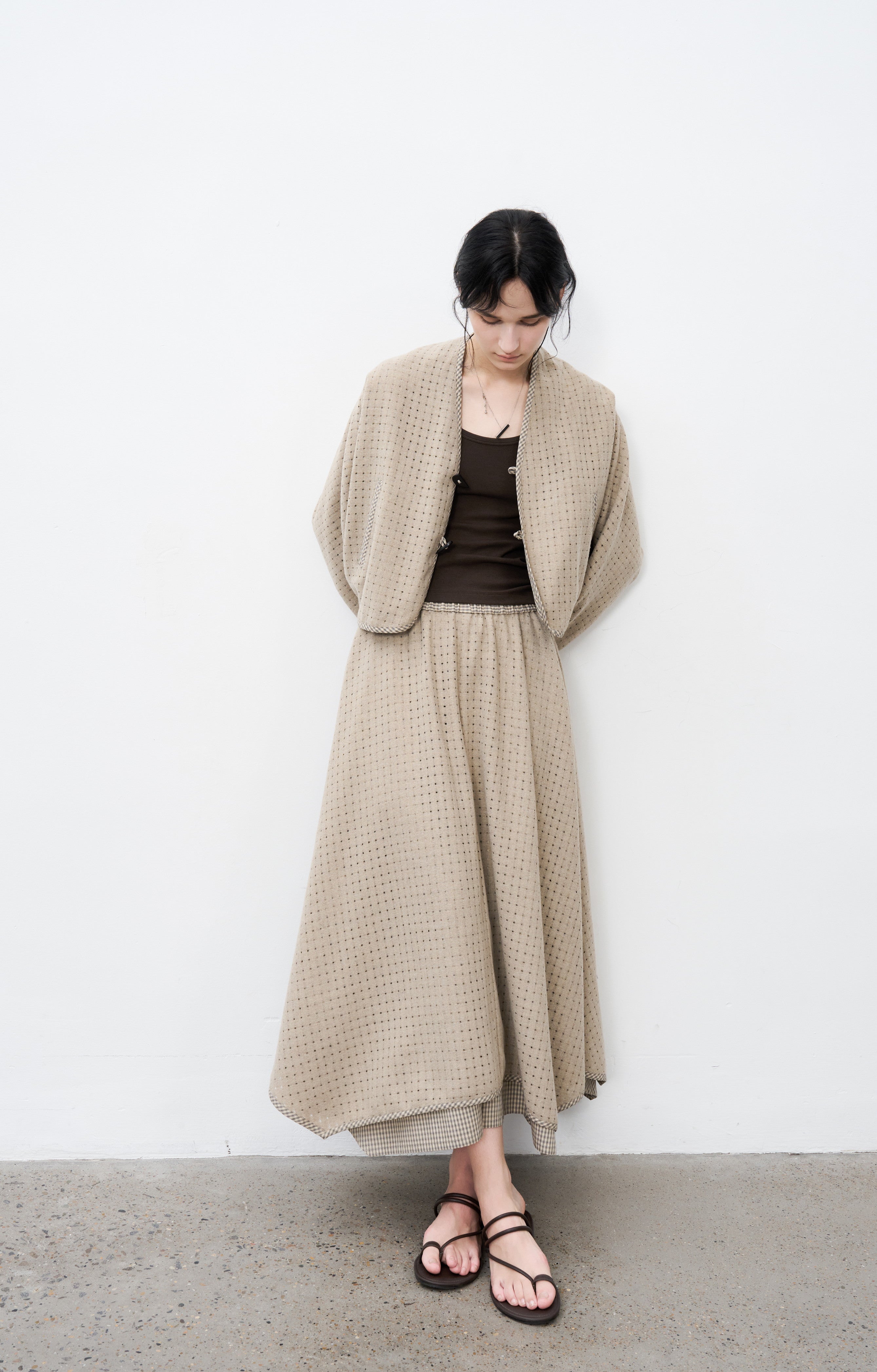 SQUARE MESH SOFT JACKET / スクエアメッシュソフトジャケット