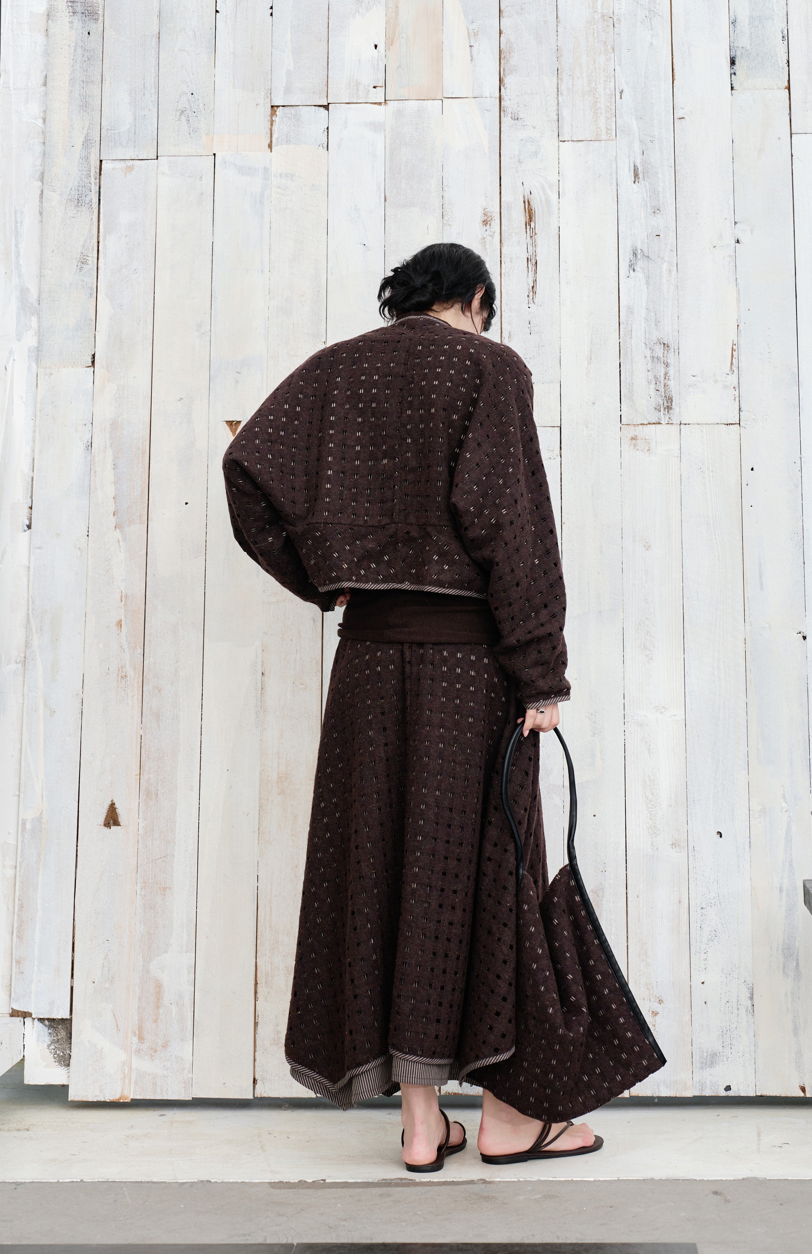 SQUARE MESH SOFT JACKET