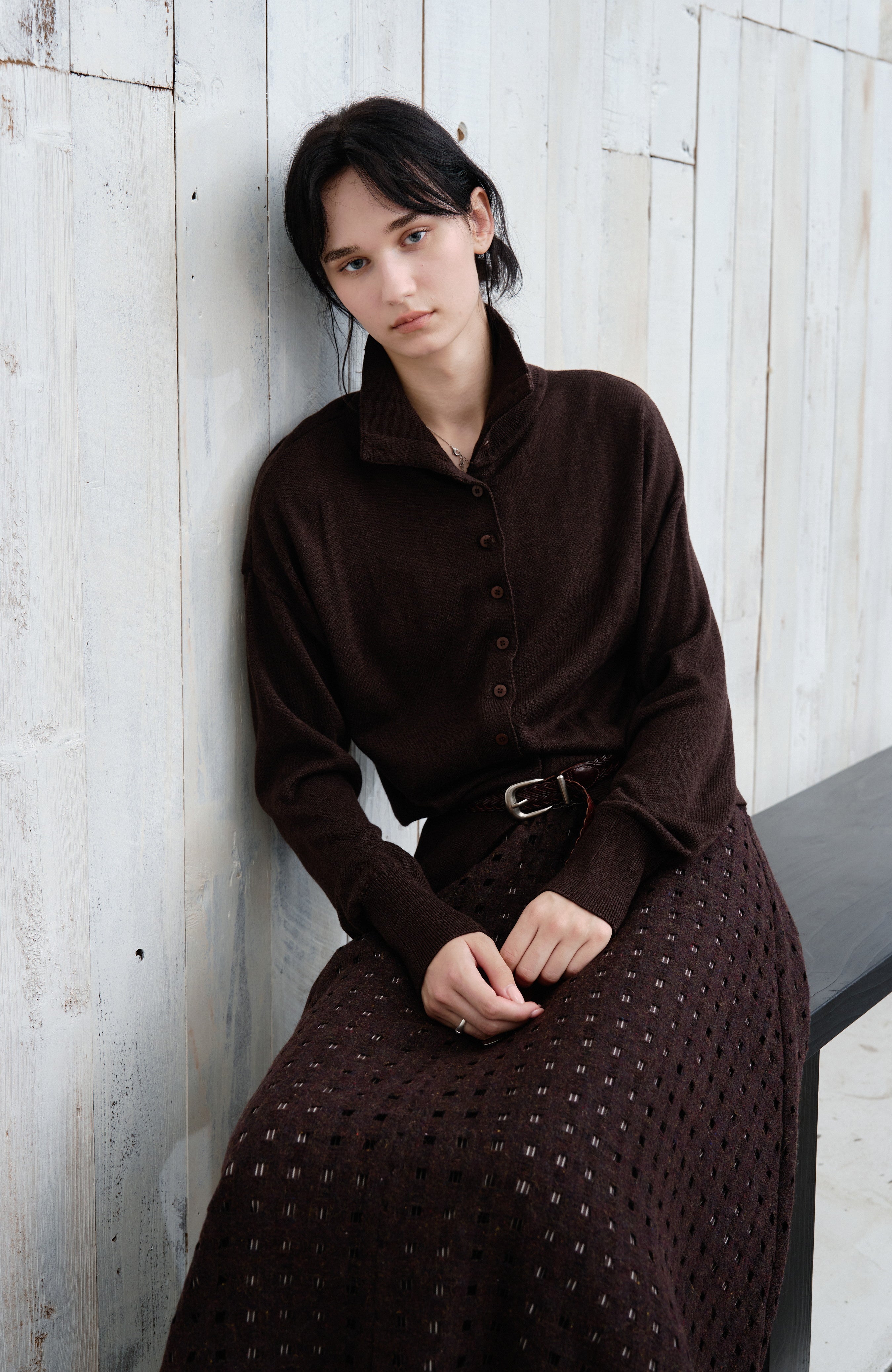 SOFT FIT TURTLE CARDIGAN / ソフトフィットタートルカーディガン